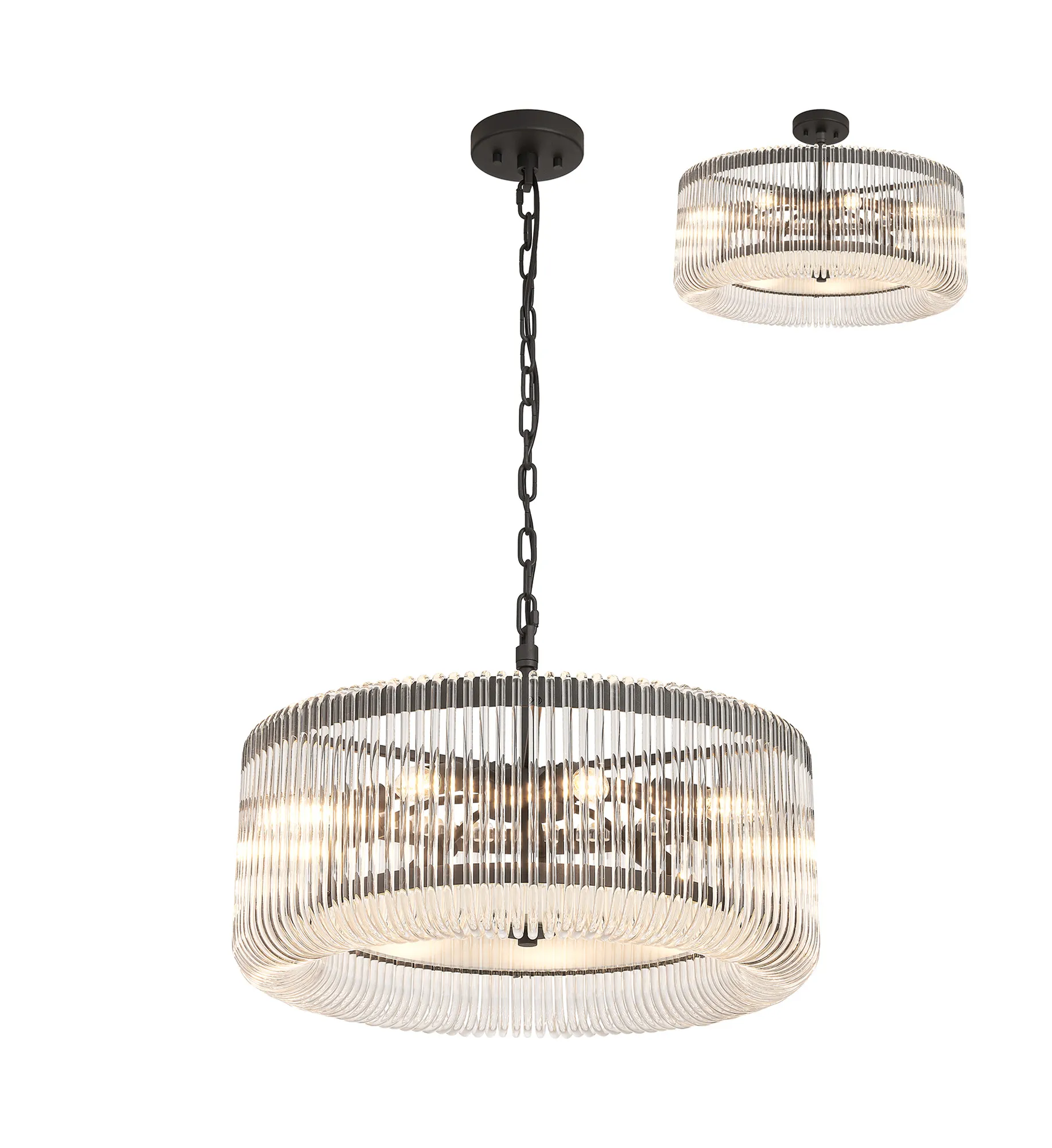 Jonas 9/12/15 Lt Round Pendant/Semi Ceiling- Various Finishes & Sizes - Image 85