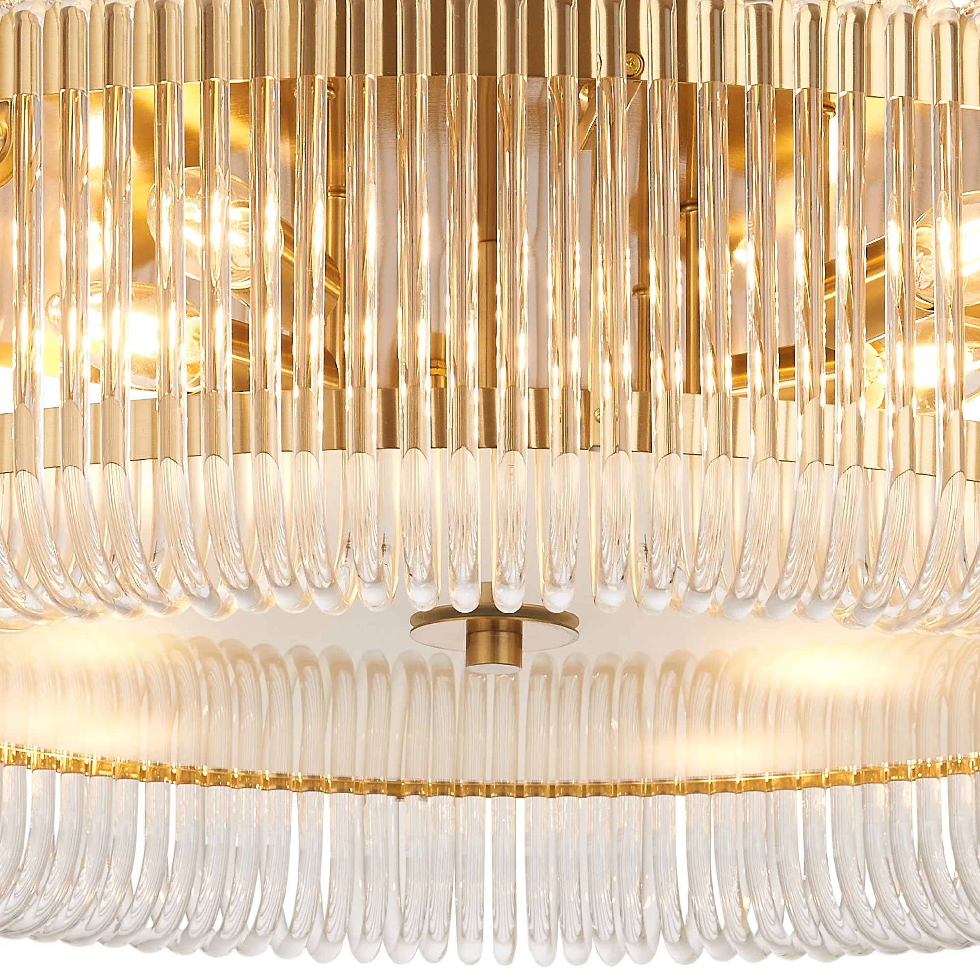 Jonas Round Flush Ceiling Light- Various Sizes & Finishes - Image 11