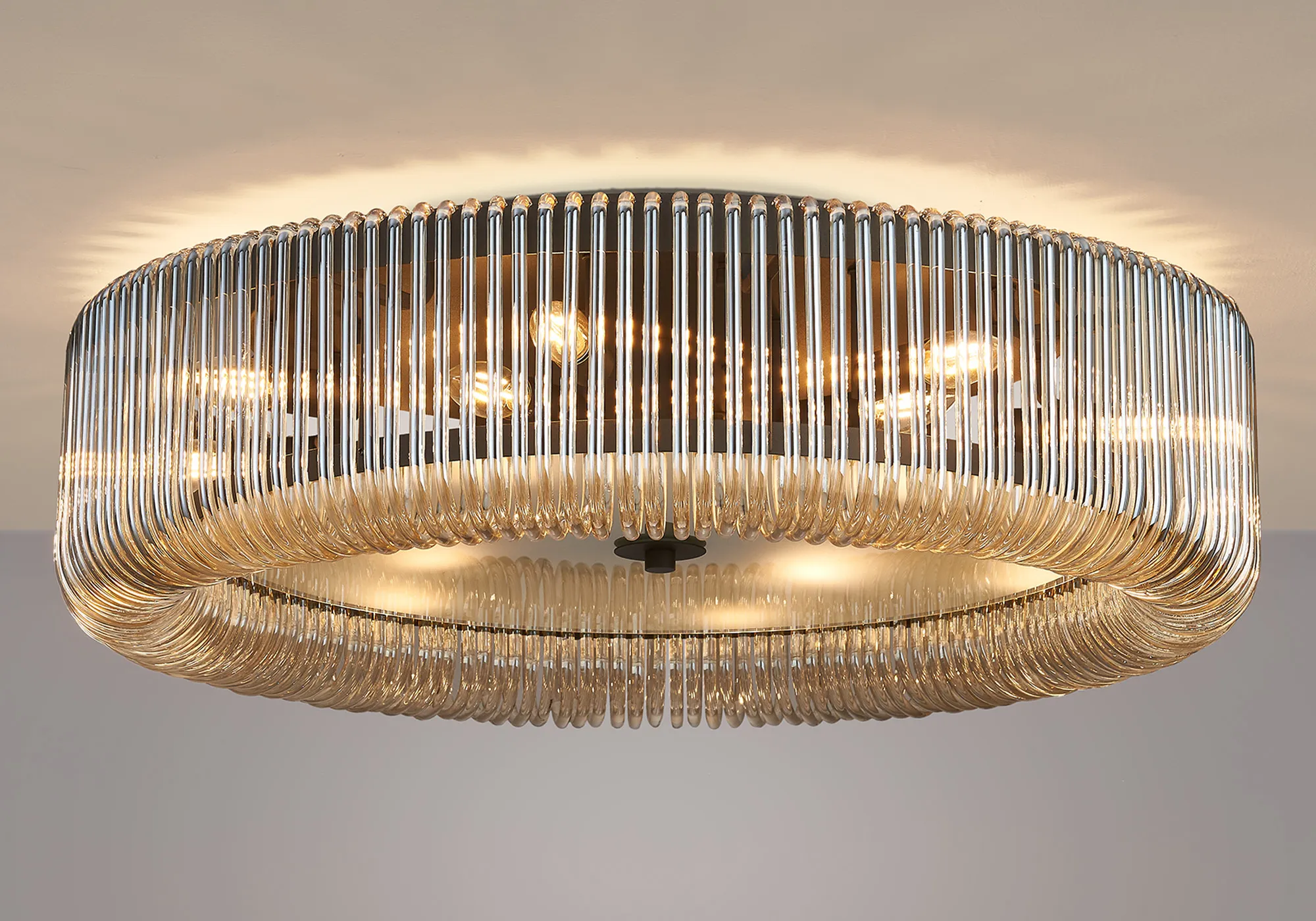 Jonas Round Flush Ceiling Light- Various Sizes & Finishes - Image 12