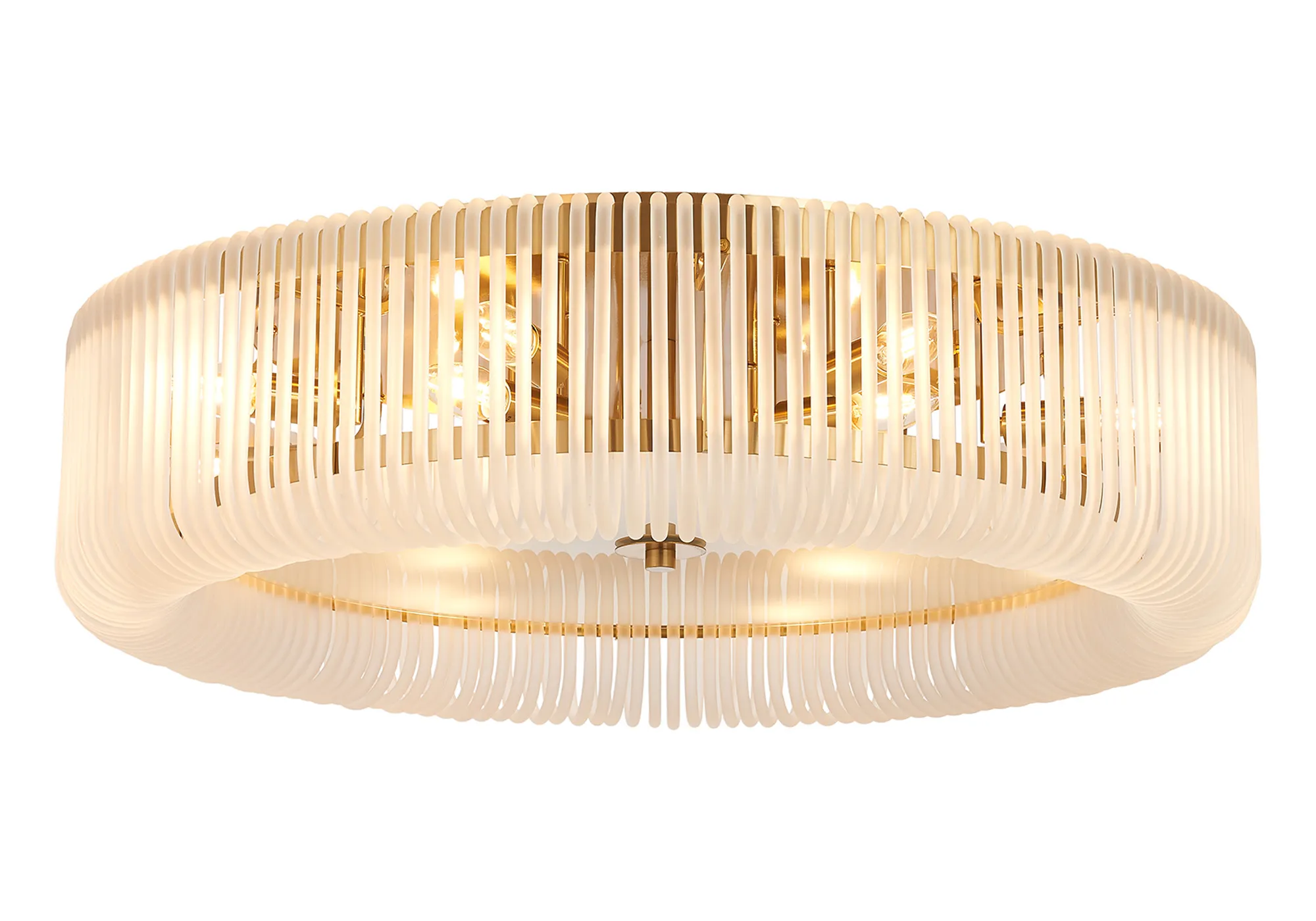 Jonas Round Flush Ceiling Light- Various Sizes & Finishes - Image 2