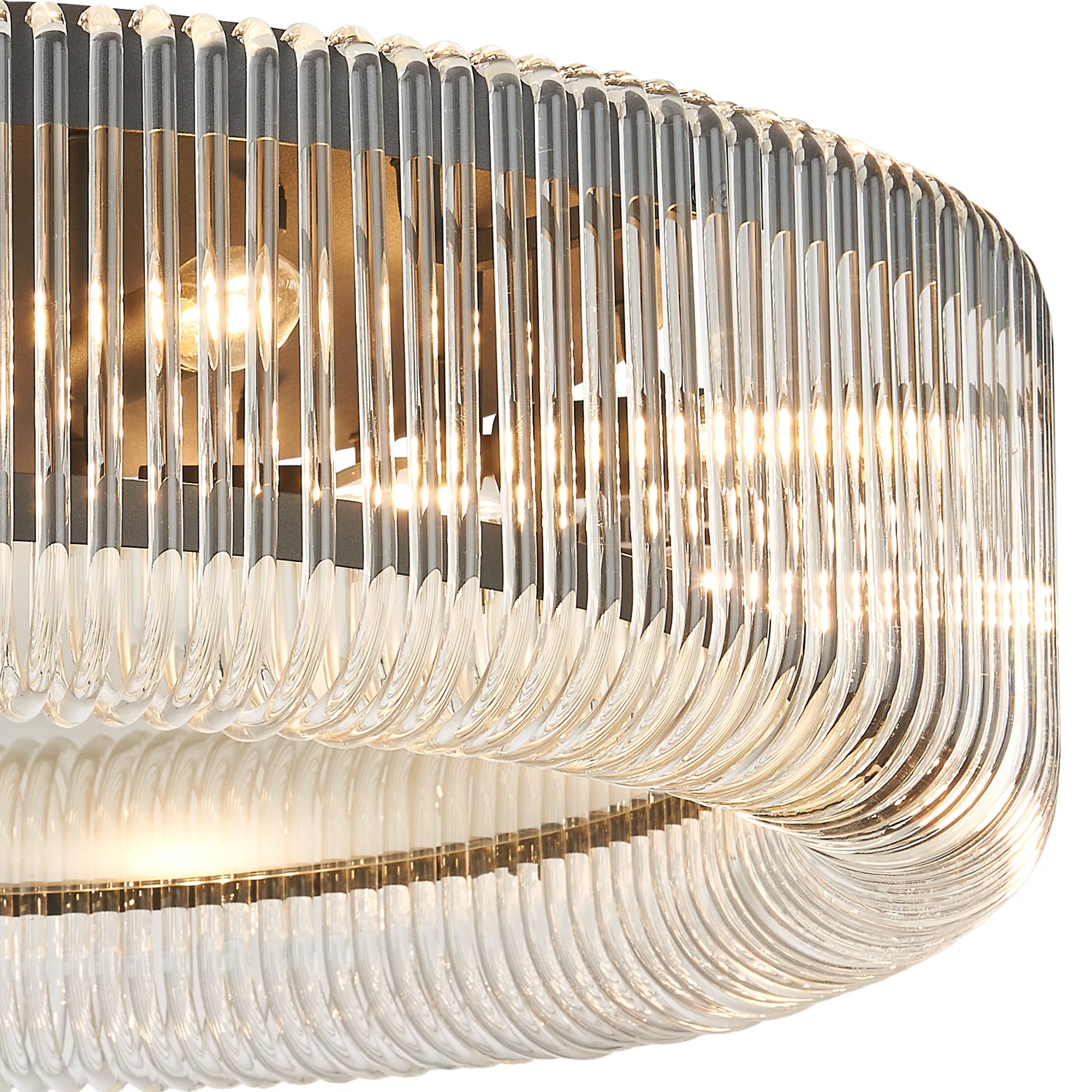 Jonas Round Flush Ceiling Light- Various Sizes & Finishes - Image 24