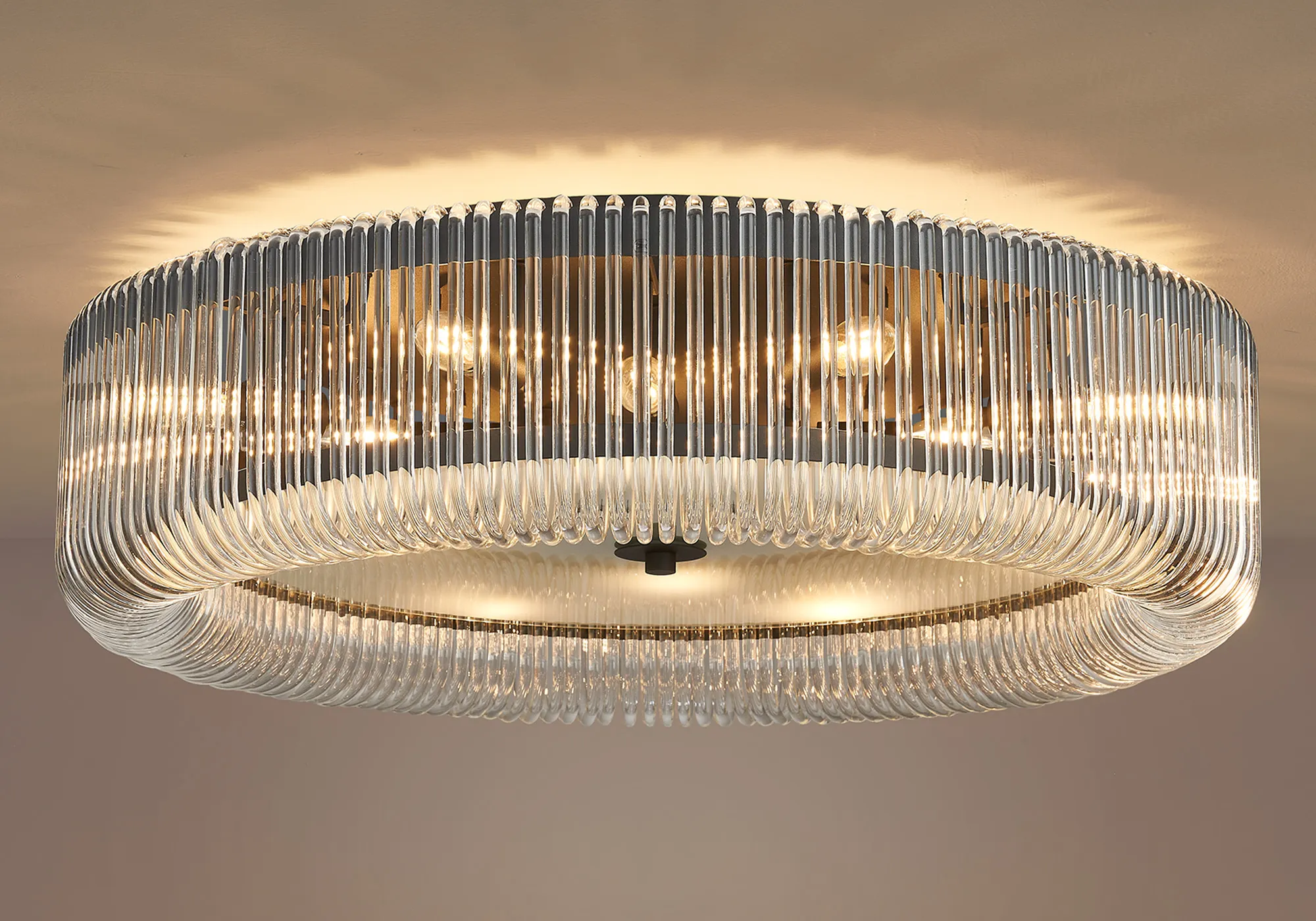 Jonas Round Flush Ceiling Light- Various Sizes & Finishes - Image 25
