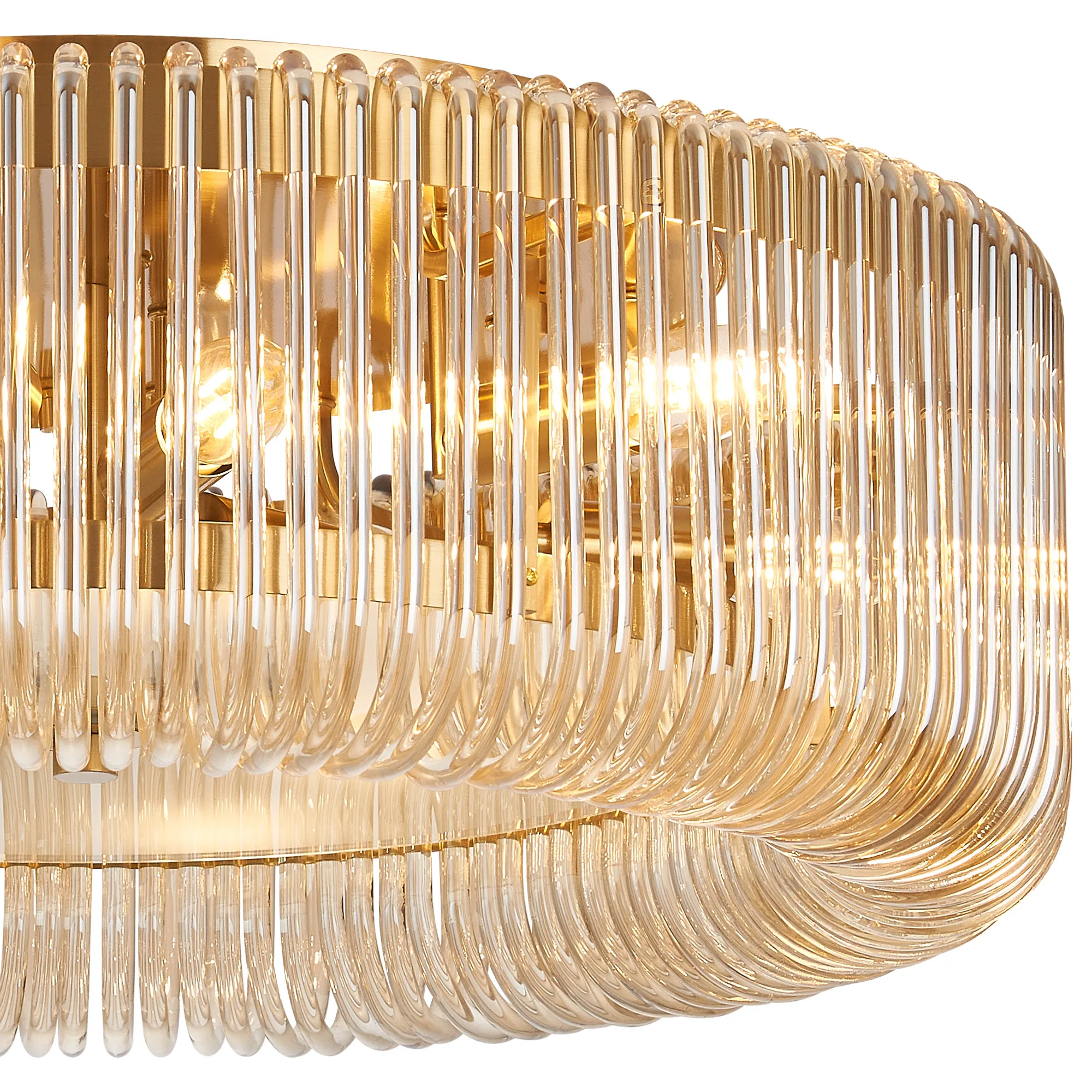 Jonas Round Flush Ceiling Light- Various Sizes & Finishes - Image 27