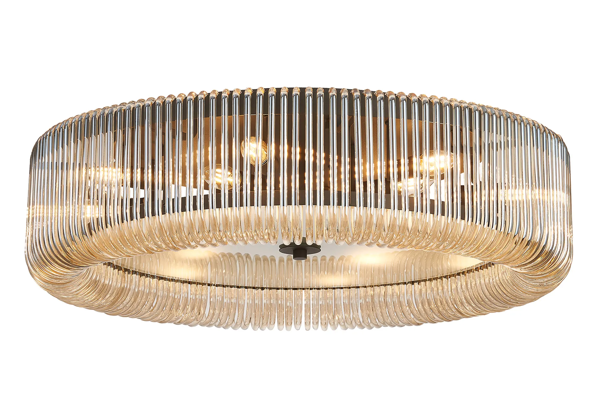 Jonas Round Flush Ceiling Light- Various Sizes & Finishes - Image 3