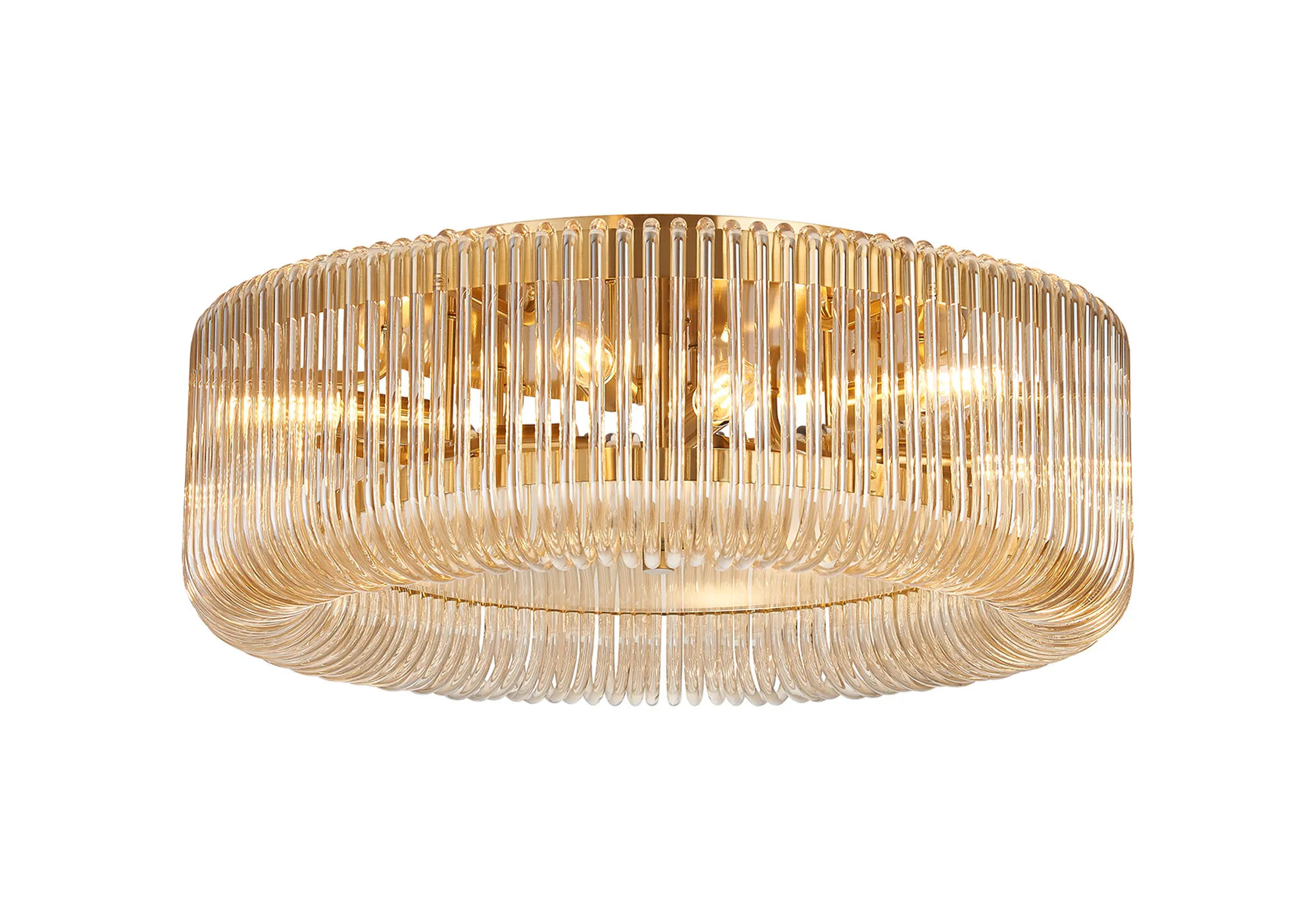 Jonas Round Flush Ceiling Light- Various Sizes & Finishes - Image 30