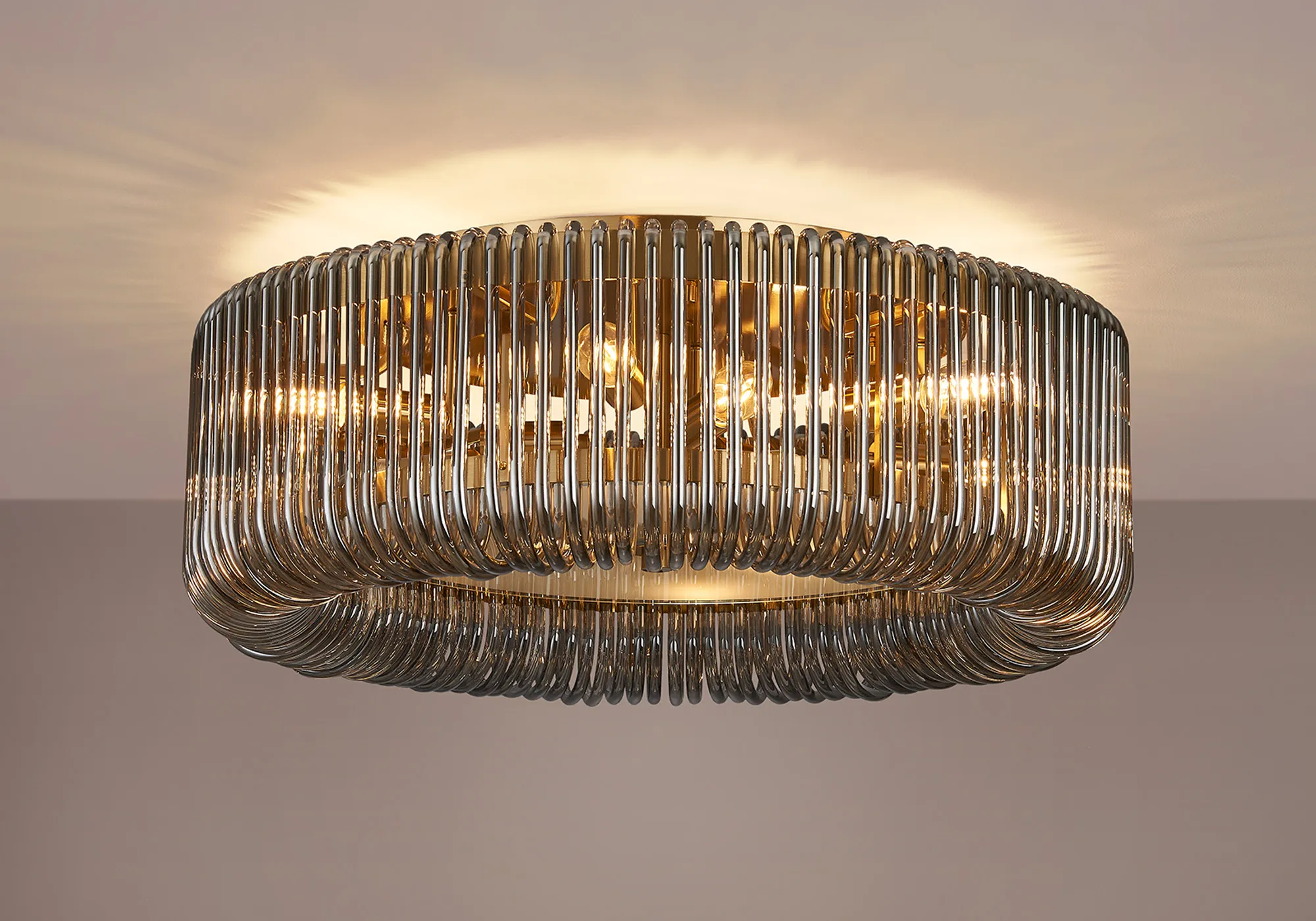 Jonas Round Flush Ceiling Light- Various Sizes & Finishes - Image 32