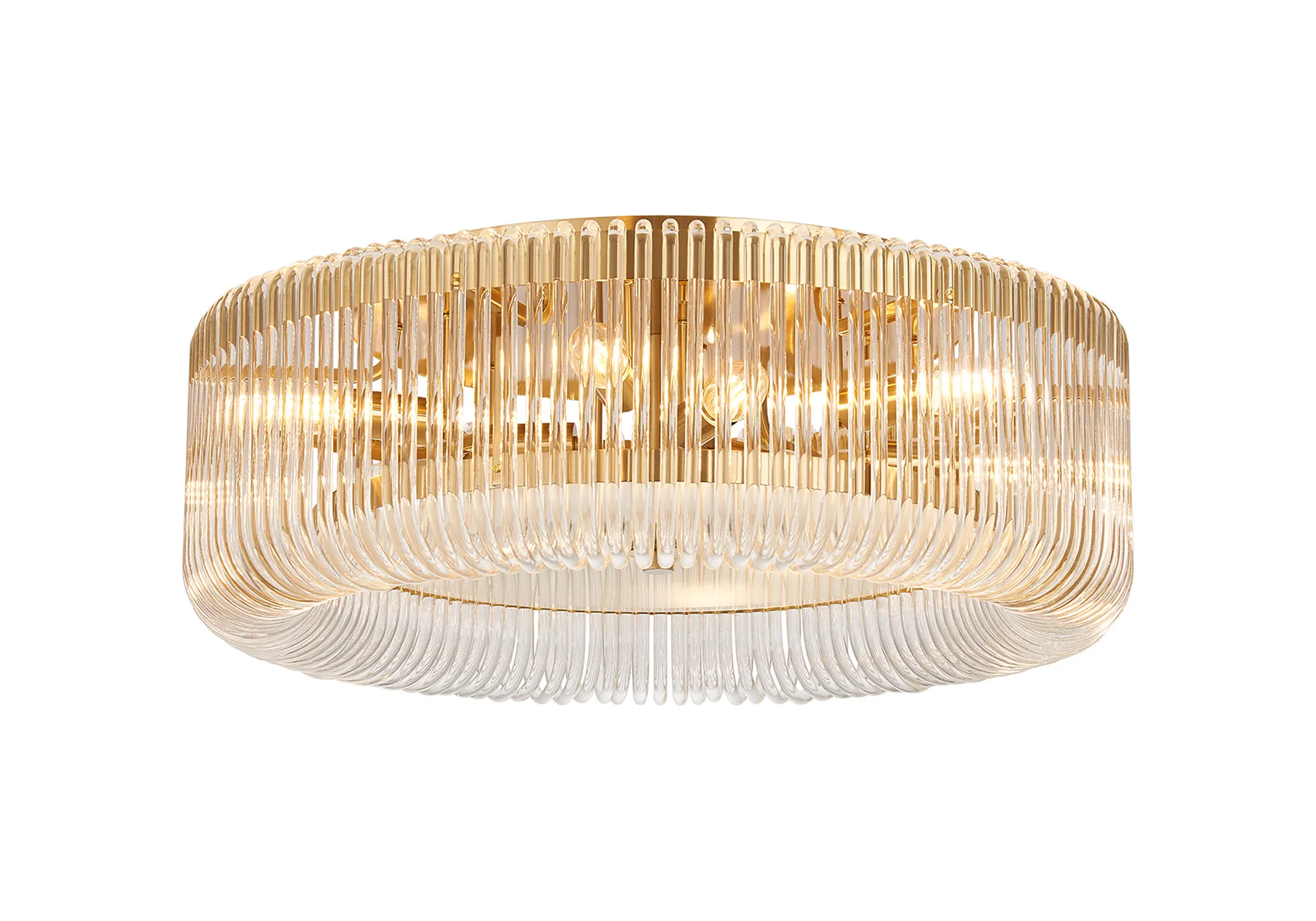 Jonas Round Flush Ceiling Light- Various Sizes & Finishes - Image 39