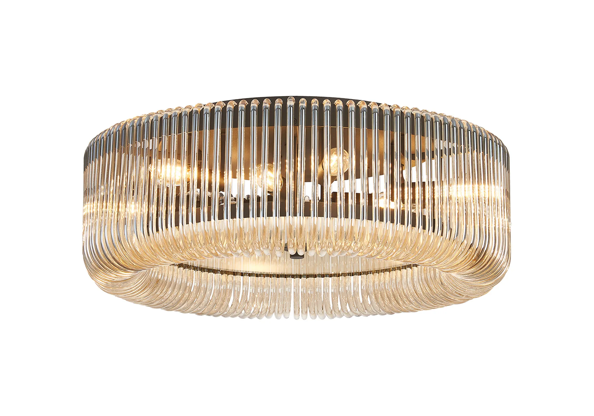 Jonas Round Flush Ceiling Light- Various Sizes & Finishes - Image 41