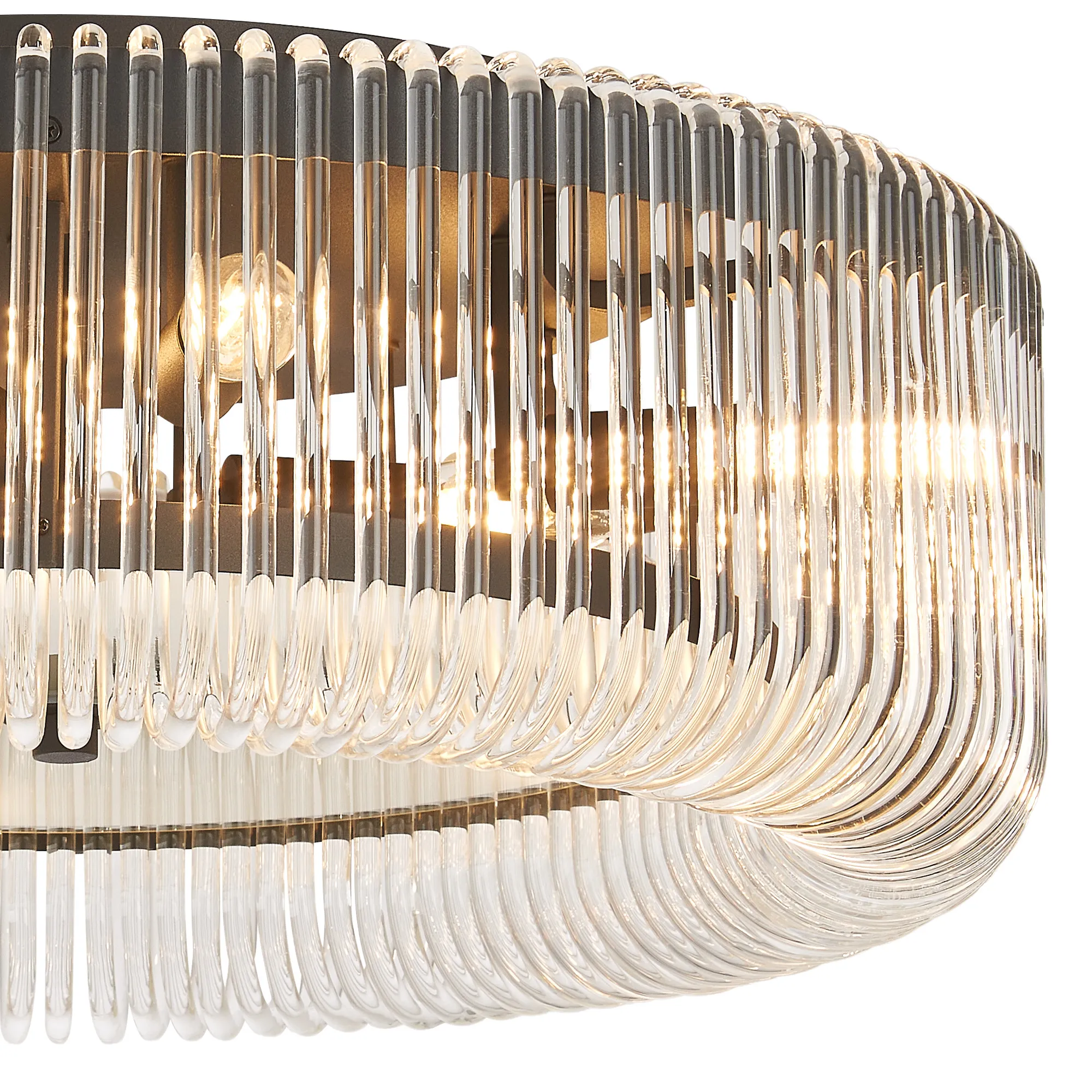 Jonas Round Flush Ceiling Light- Various Sizes & Finishes - Image 49