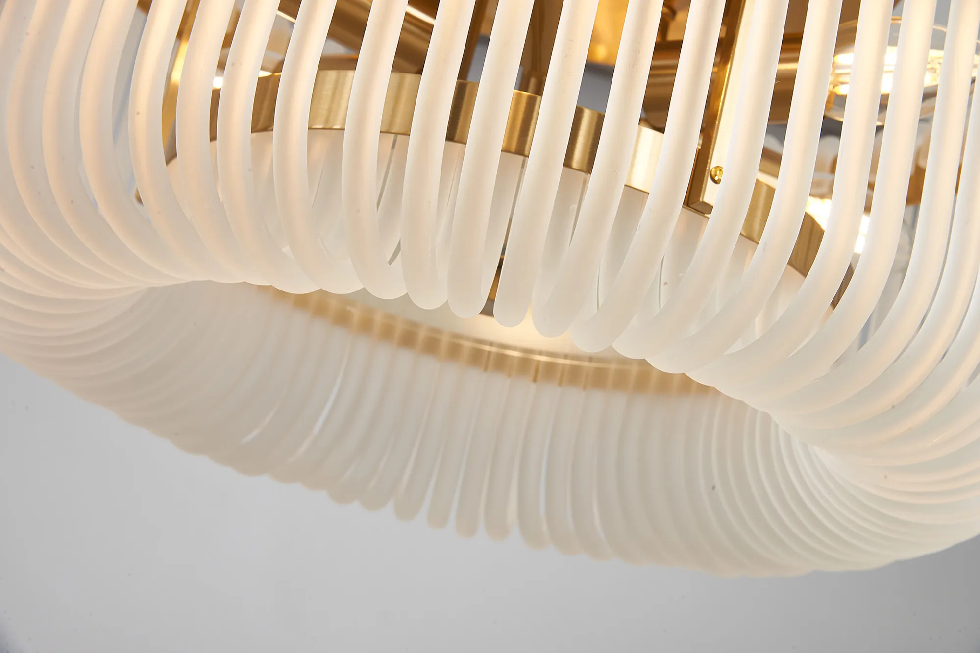 Jonas Round Flush Ceiling Light- Various Sizes & Finishes - Image 57