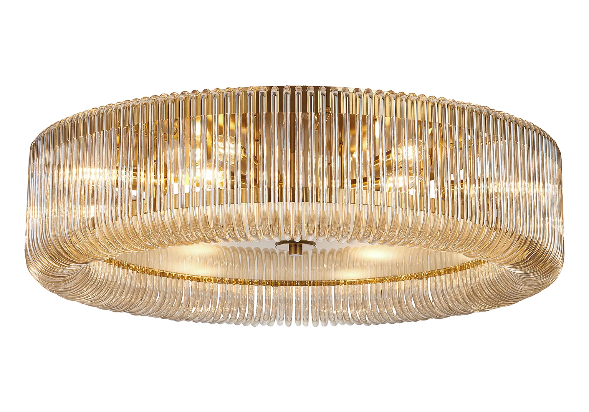 Jonas Round Flush Ceiling Light- Various Sizes & Finishes - Image 6