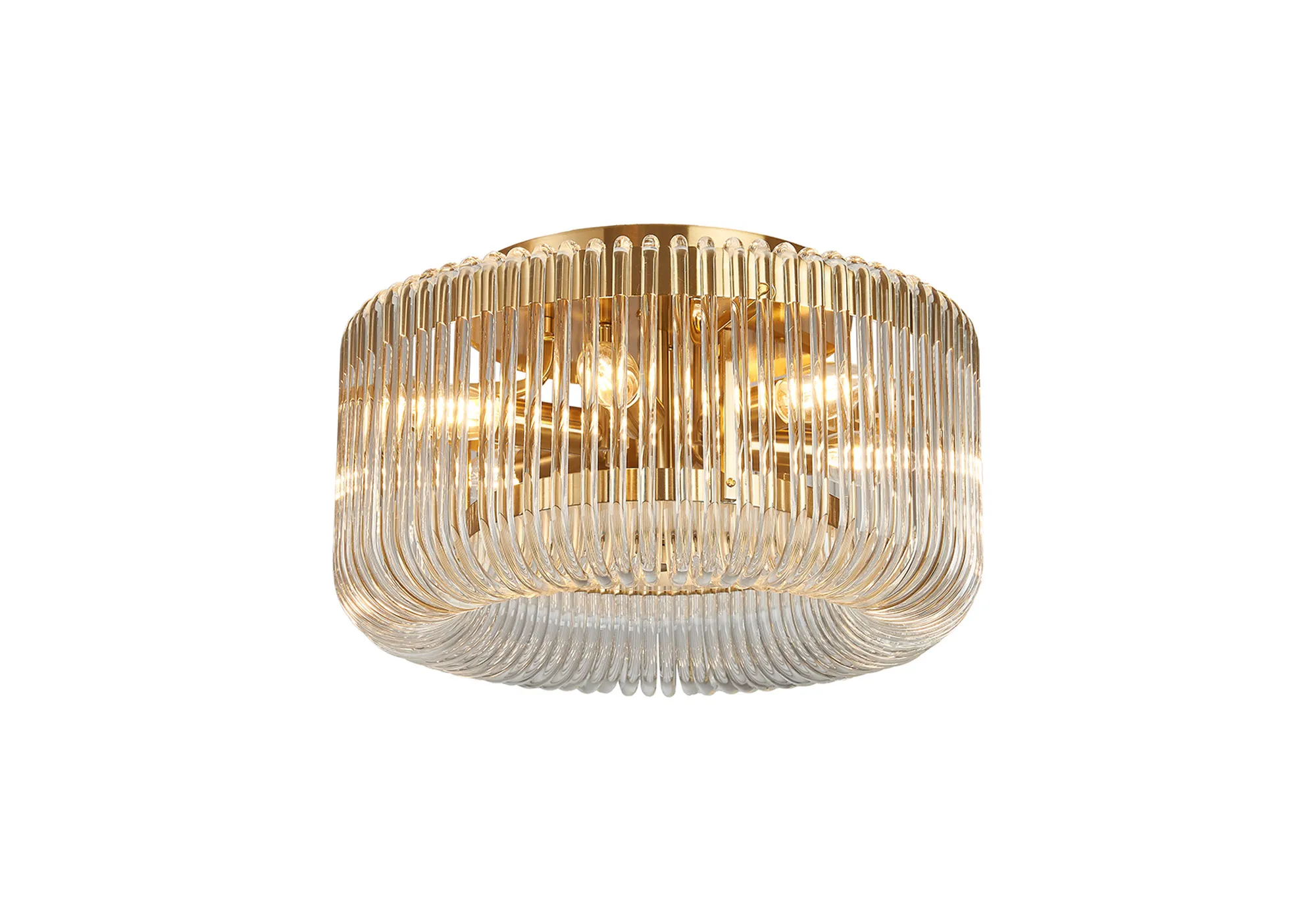 Jonas Round Flush Ceiling Light- Various Sizes & Finishes - Image 60