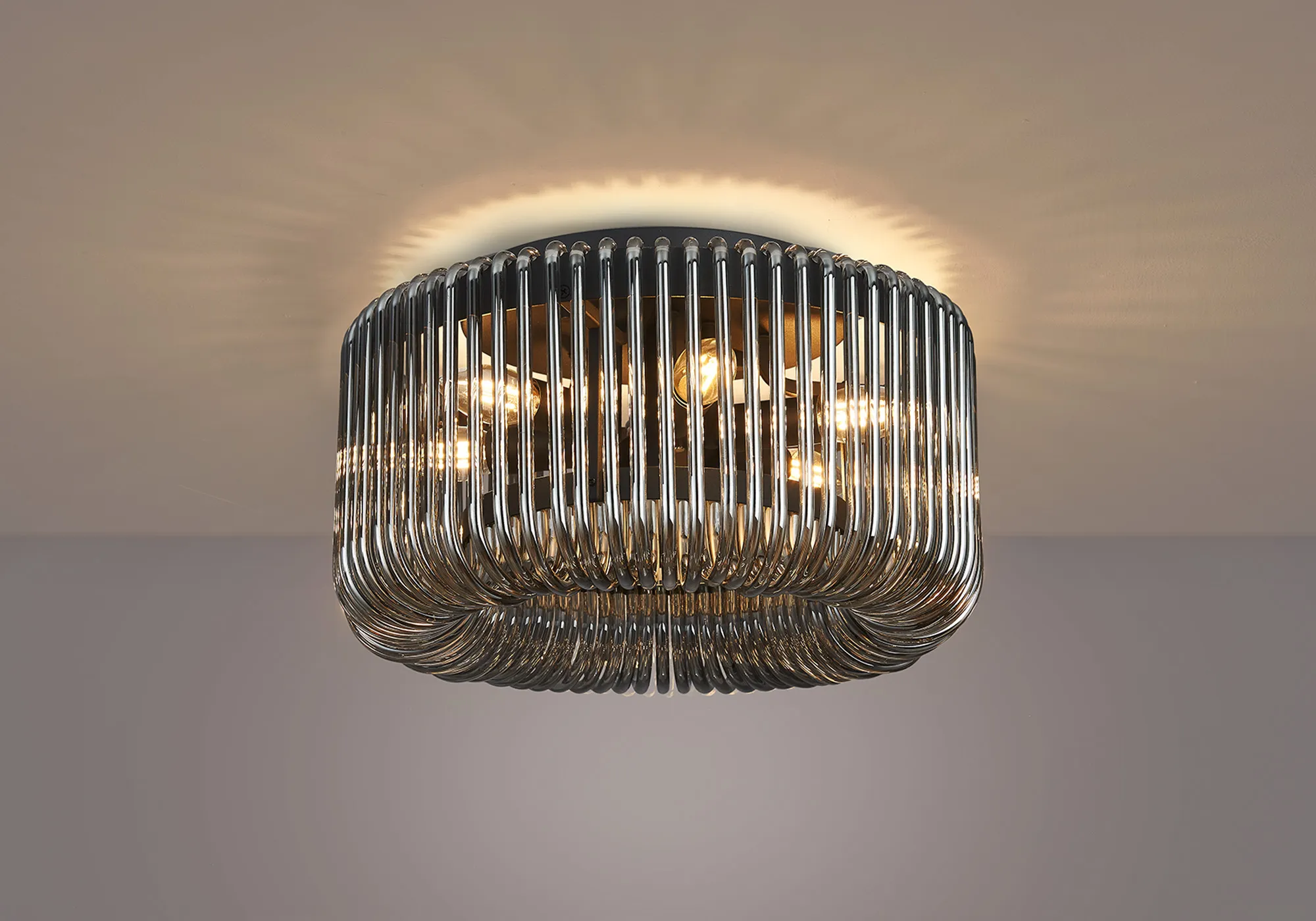Jonas Round Flush Ceiling Light- Various Sizes & Finishes - Image 63