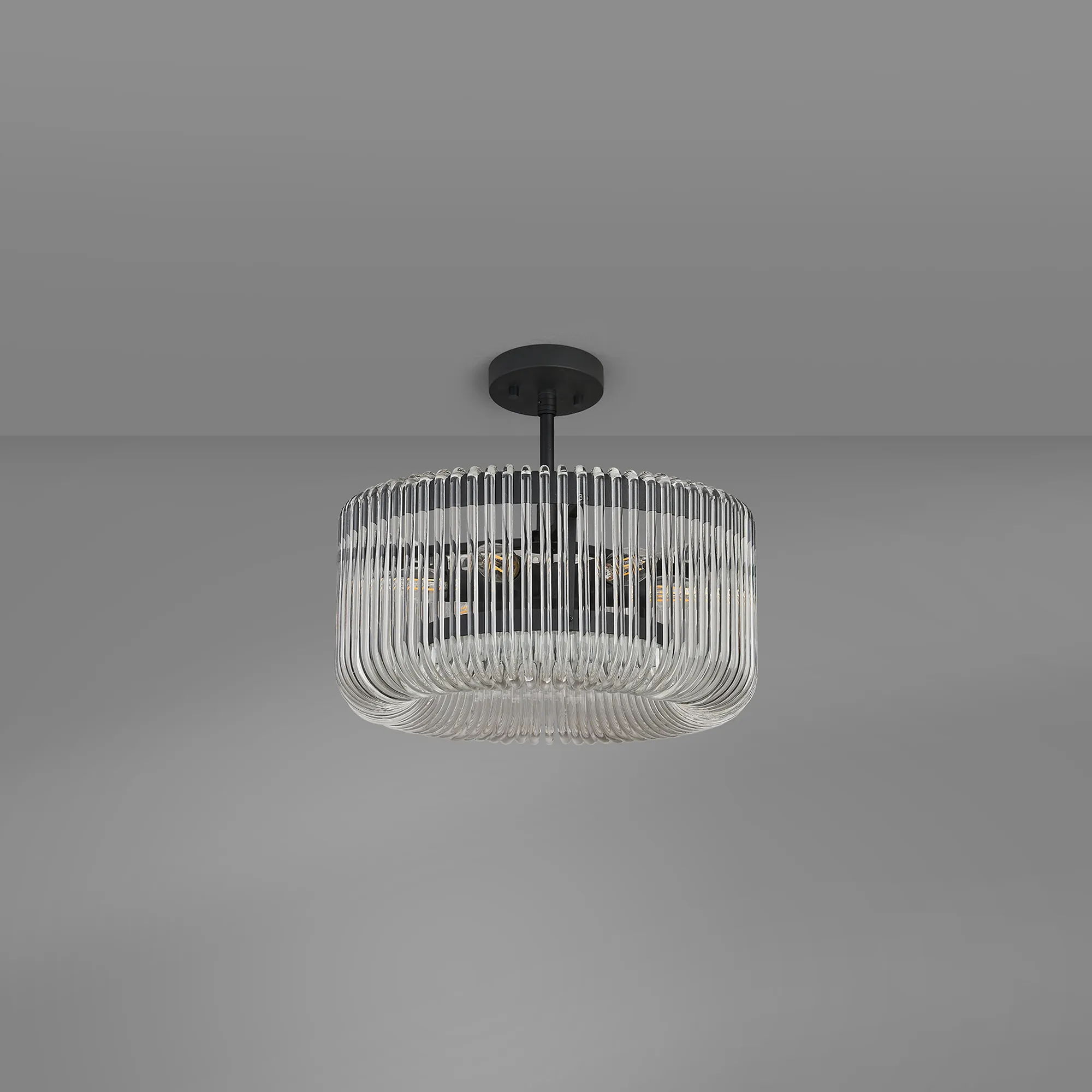 Jonas Round Pendant 6Lt - Various Colours - Image 13