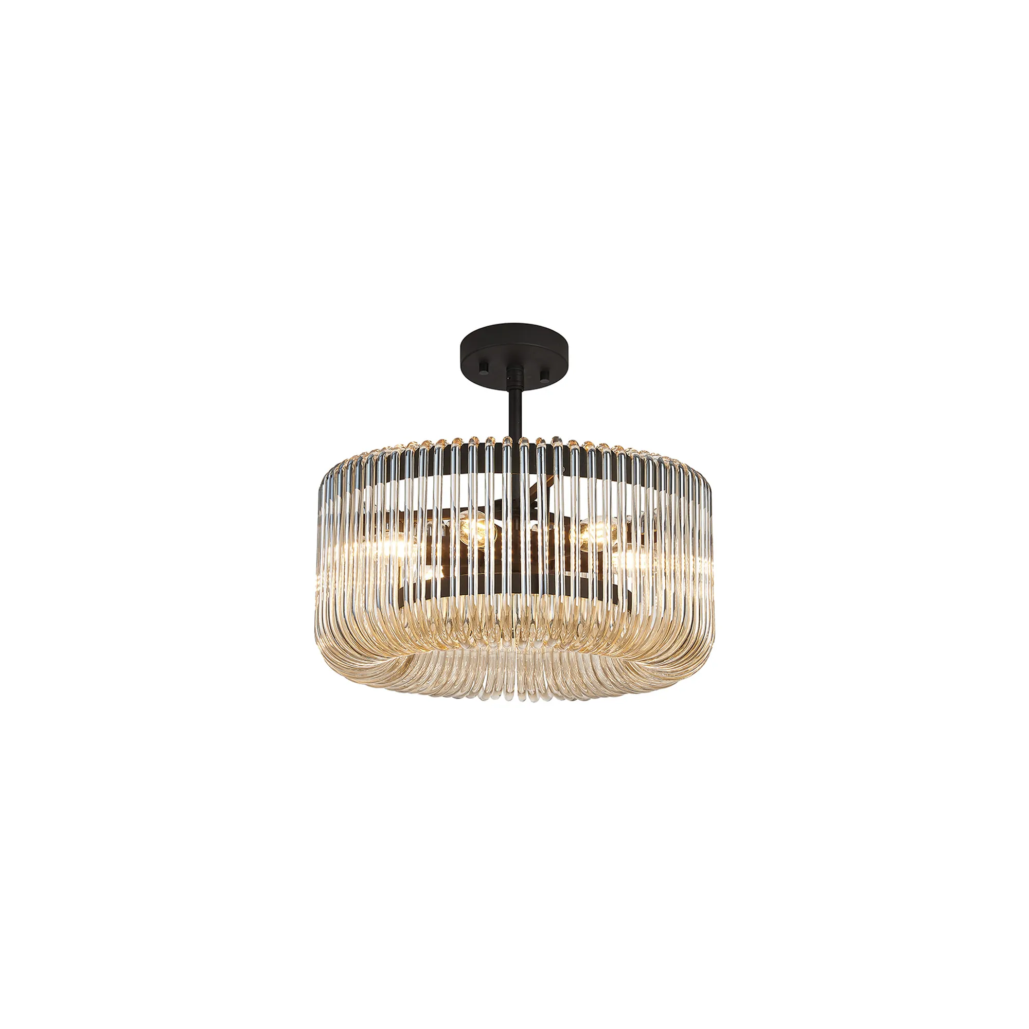 Jonas Round Pendant 6Lt - Various Colours - Image 19