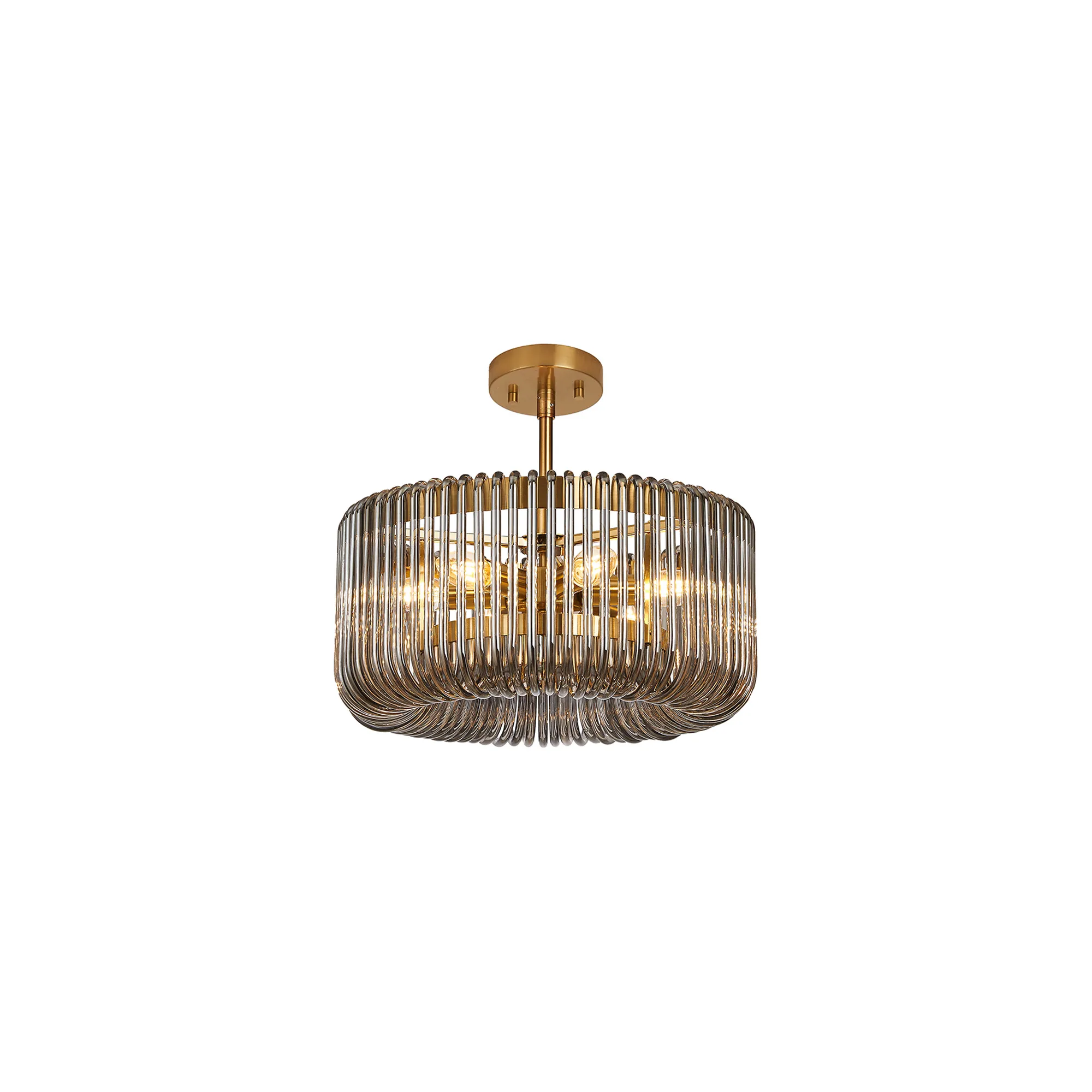 Jonas Round Pendant 6Lt - Various Colours - Image 31