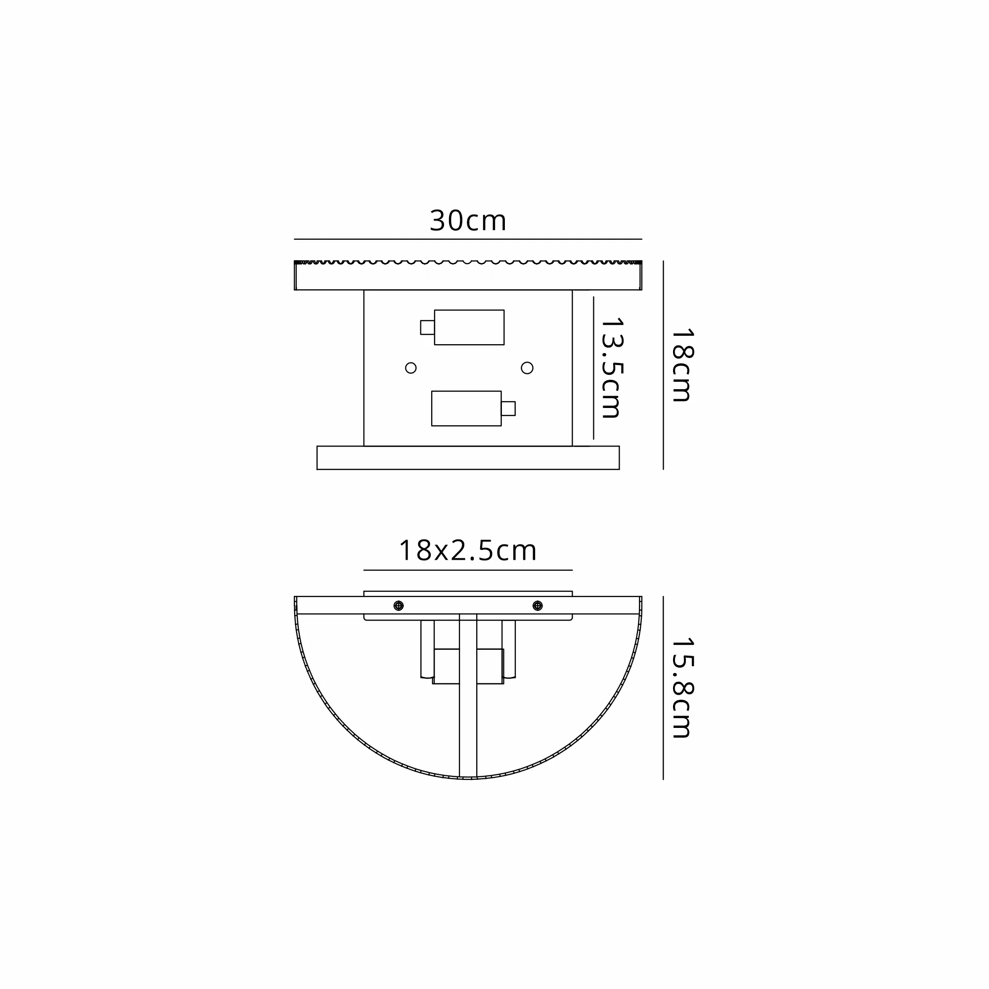 Jonas Wall Light- Various Sizes & Colors - Image 46