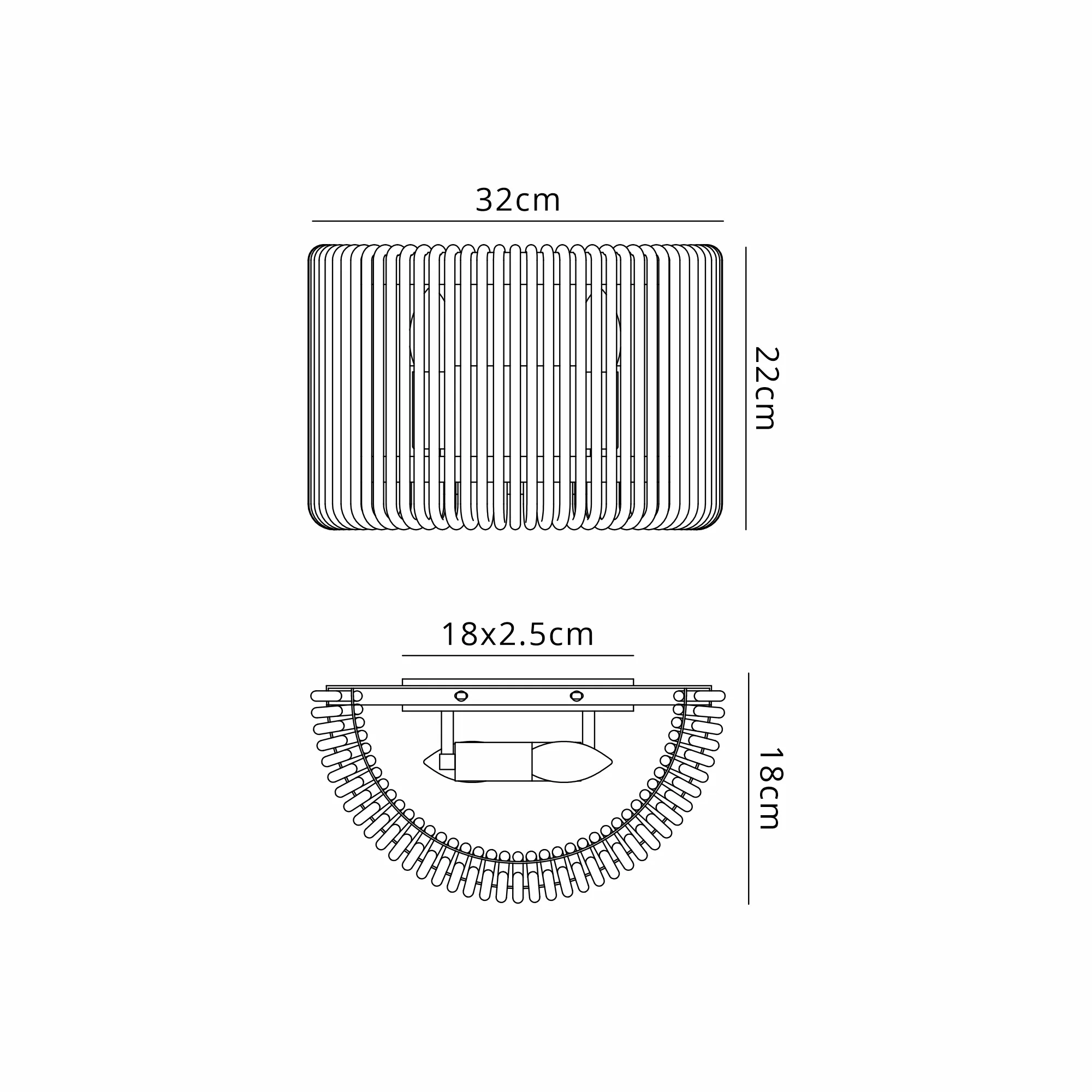 Jonas Wall Light- Various Sizes & Colors - Image 47