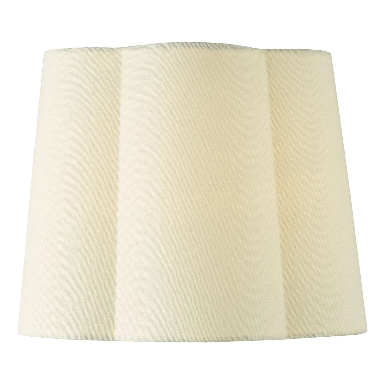 Jordana 27cm Ivory Cotton Scalloped Shade - Image 2