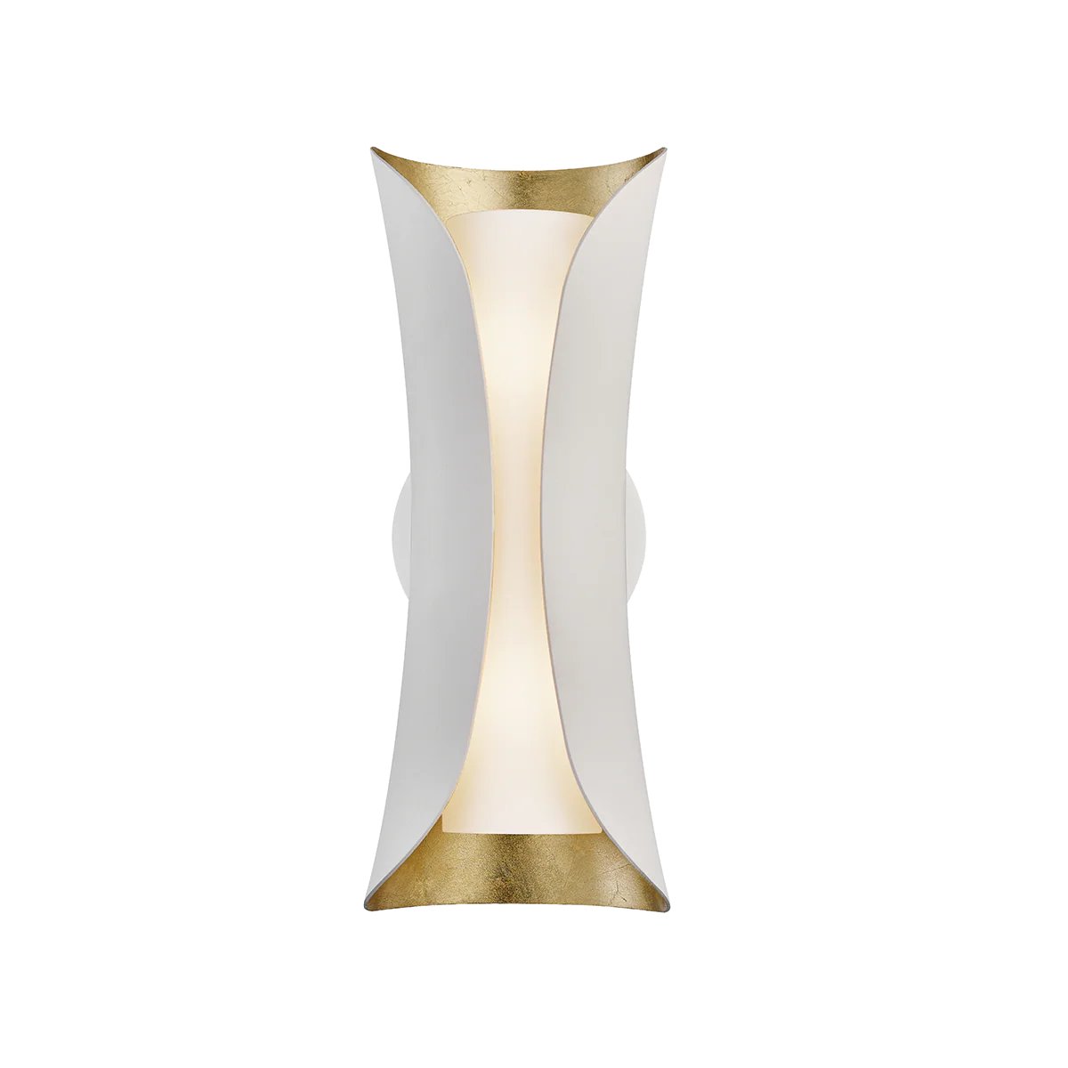 Josie 2Lt Wall Sconce - Black/White - Image 2