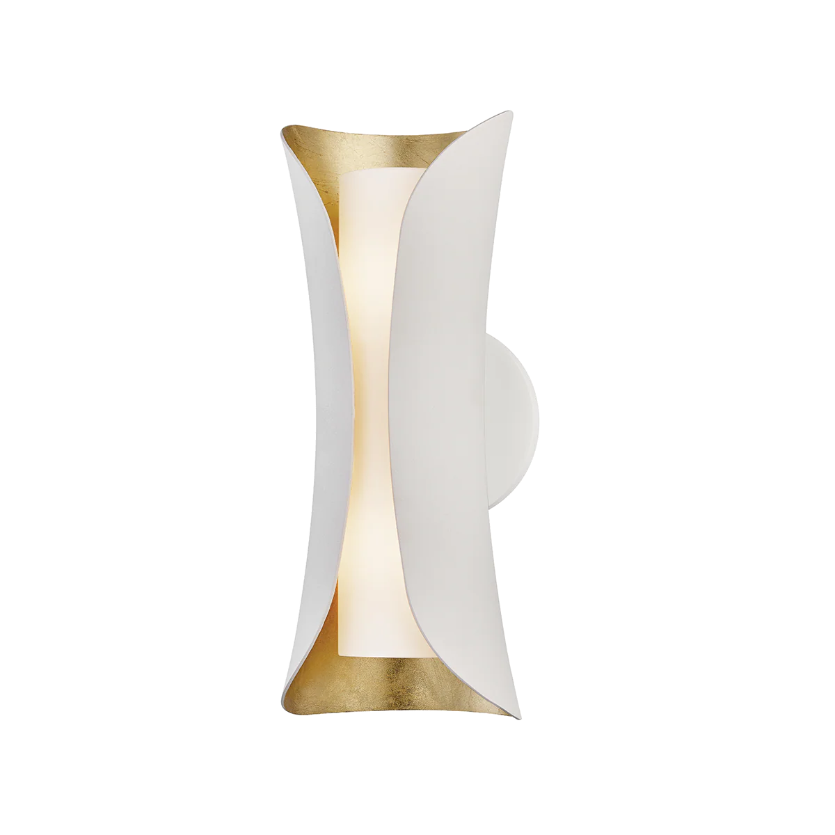 Josie 2Lt Wall Sconce - Black/White - Image 3