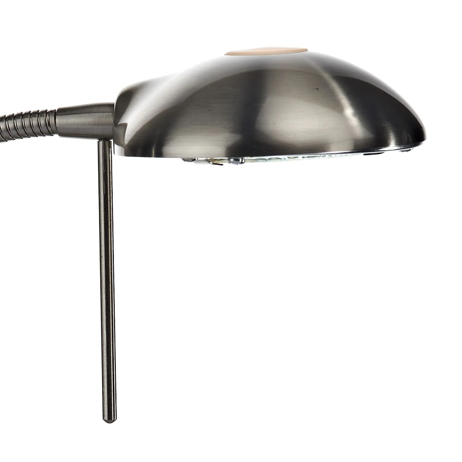 Journal Table Lamp Antique Brass/Satin Chrome - Image 6