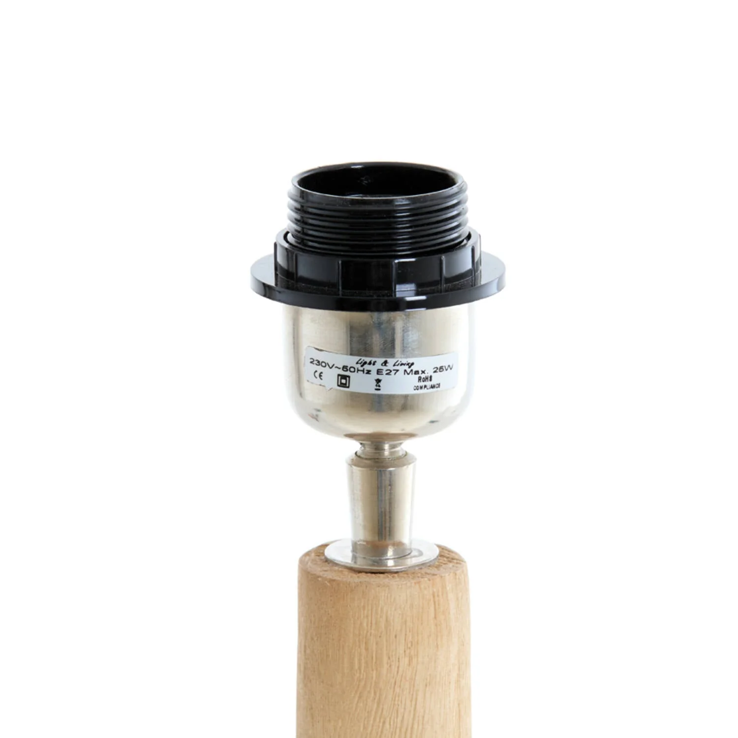 Jovany Wooden Floor Lamp - Various Finish - Image 5