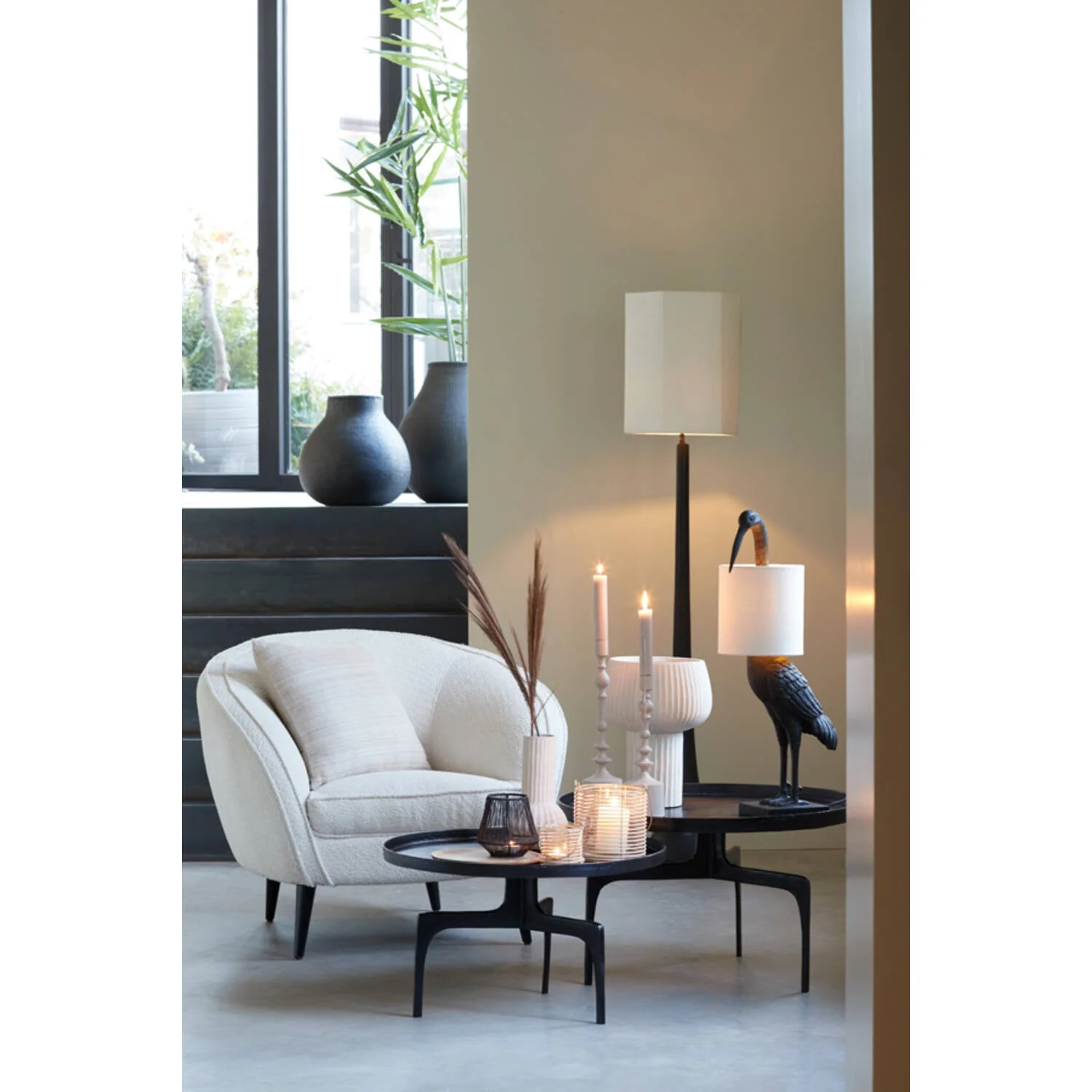 Jovany Wooden Floor Lamp - Various Finish - Image 8