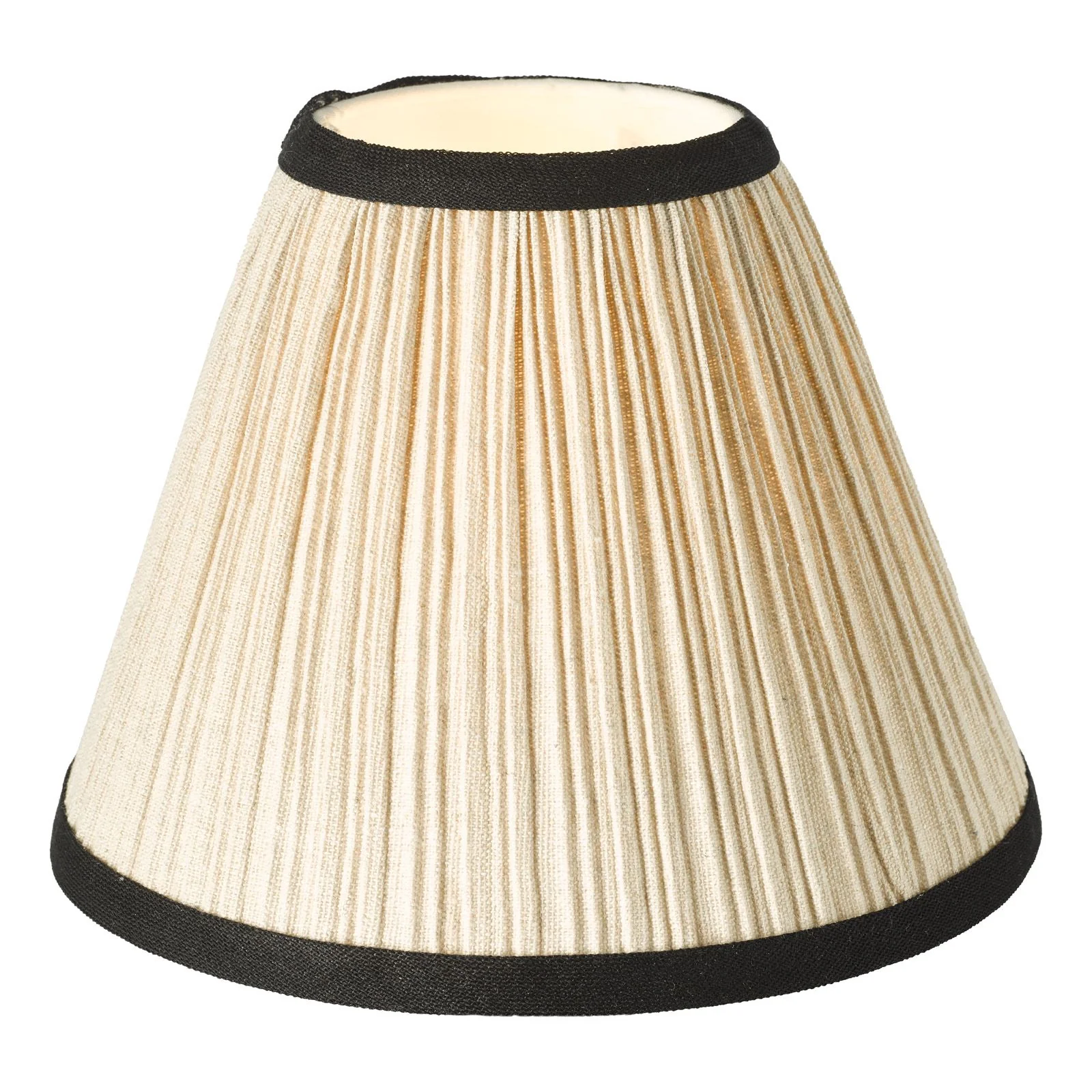 Judy 21cm Natural Linen Tapered Drum Shade - Image 3