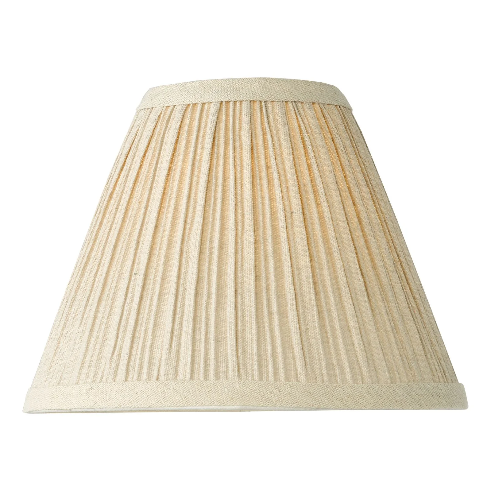 Judy 21cm Natural Linen Tapered Drum Shade - Image 6
