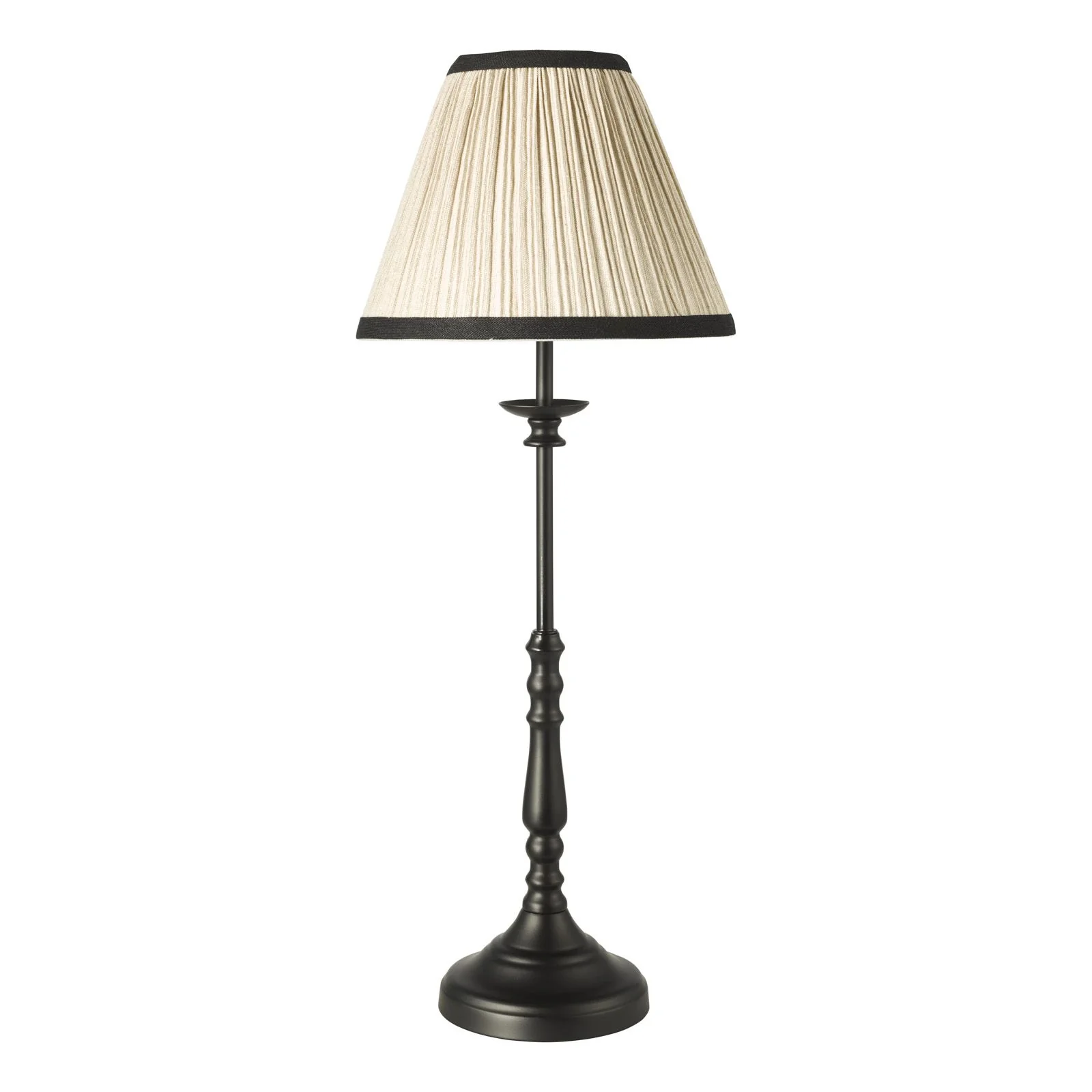Judy Table Lamp- Satin Black/ Satin Gold With Shade - Promotional Offer - Image 2