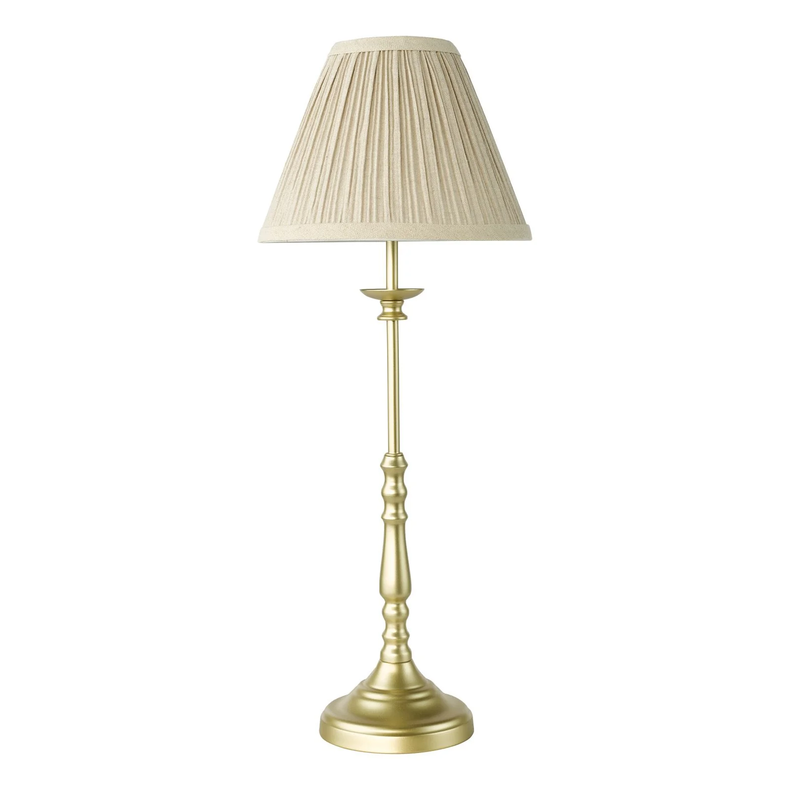 Judy Table Lamp- Satin Black/ Satin Gold With Shade - Promotional Offer - Image 6