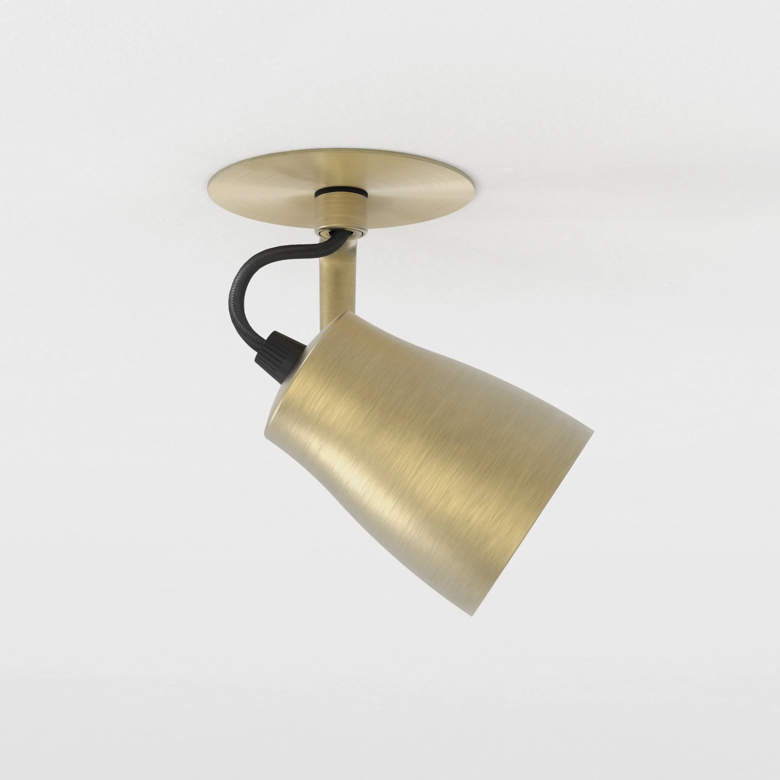 Juno Recessed Indoor Spotlight - Bronze/Brushed Brass - Image 10