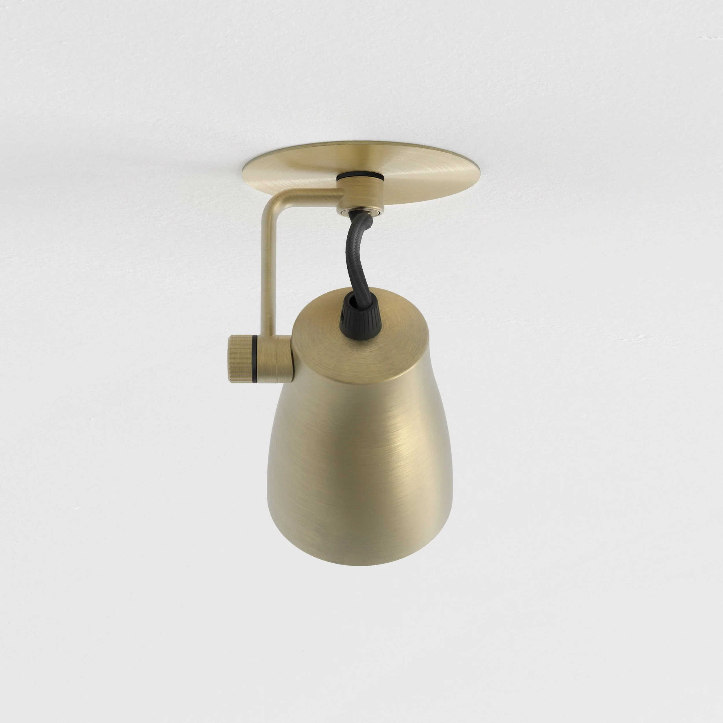 Juno Recessed Indoor Spotlight - Bronze/Brushed Brass - Image 11