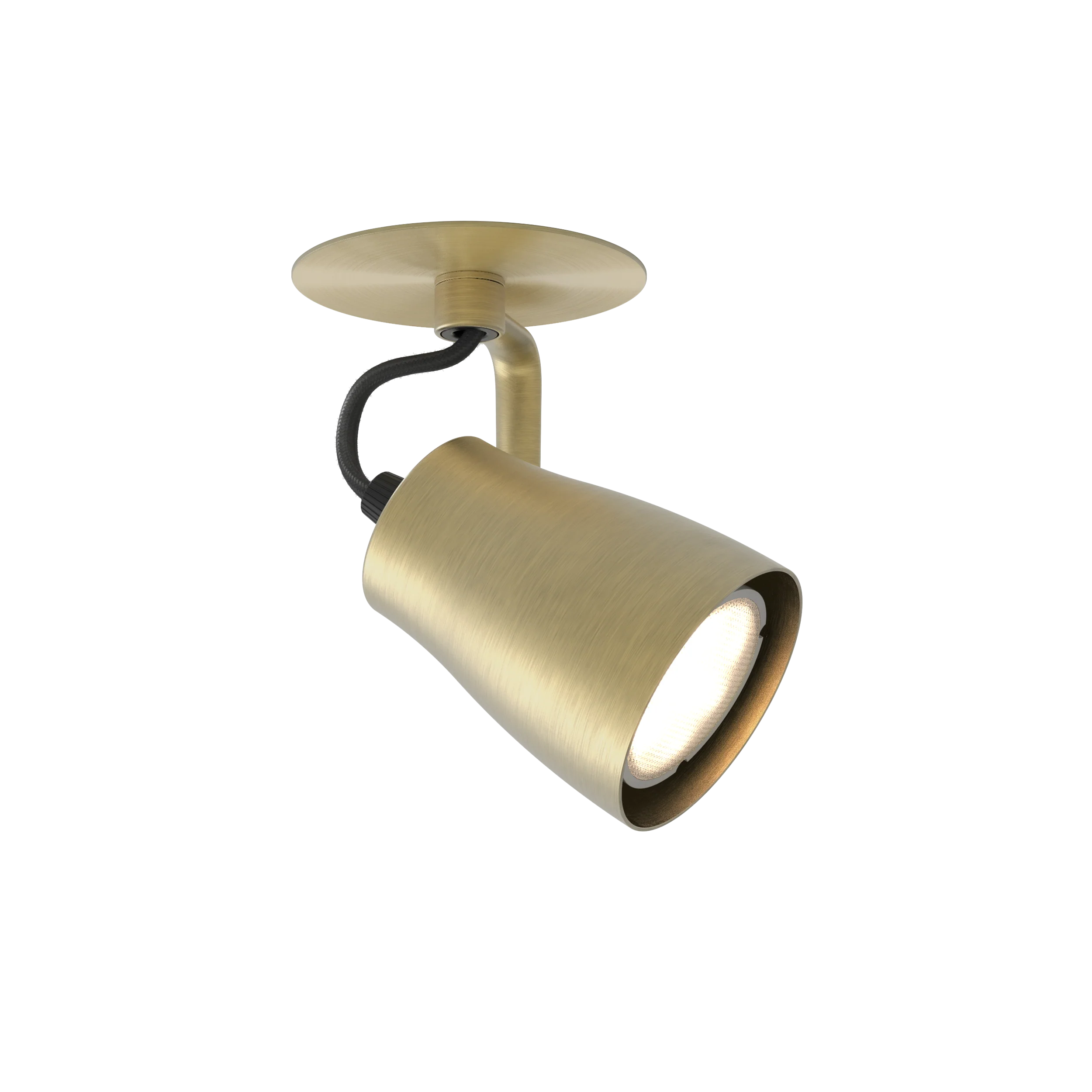 Juno Recessed Indoor Spotlight - Bronze/Brushed Brass - Image 12