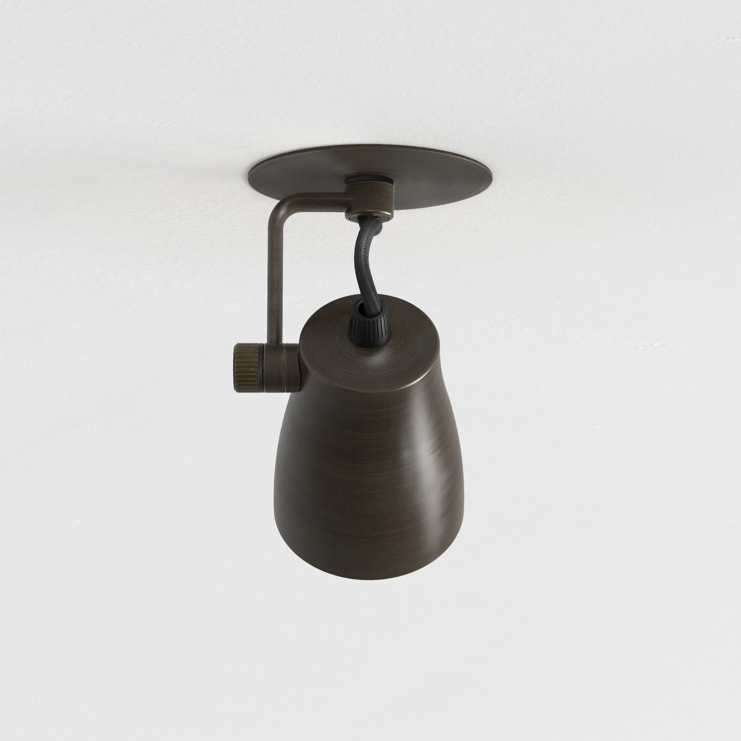 Juno Recessed Indoor Spotlight - Bronze/Brushed Brass - Image 6