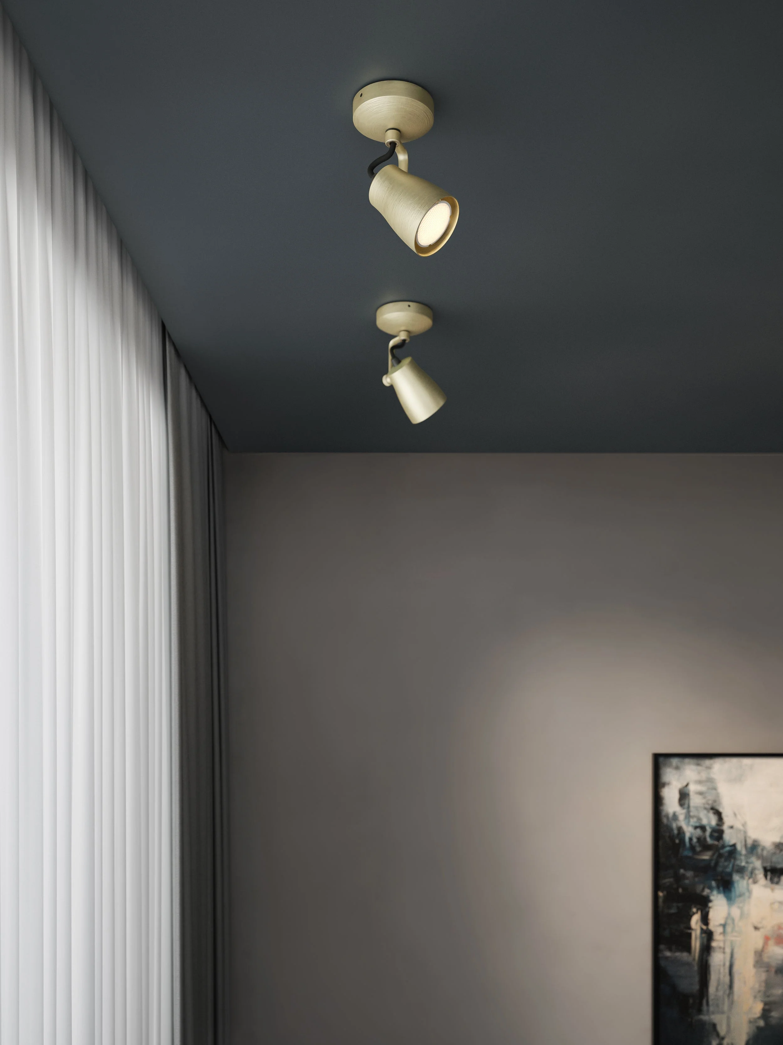 Juno Single Indoor Spotlight** GU10 IP20 - Image 2