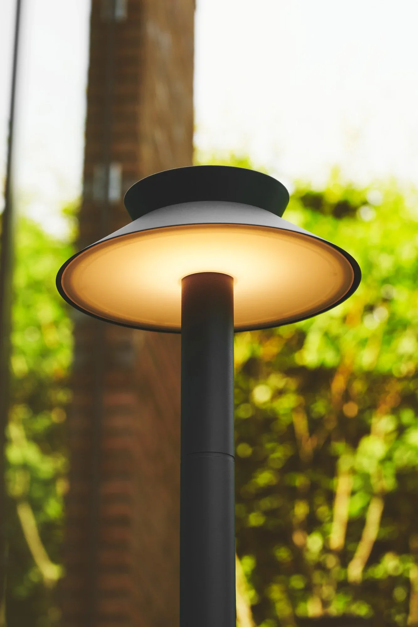 Justina Solar Garden Light- Anthracite/ Black - Image 8