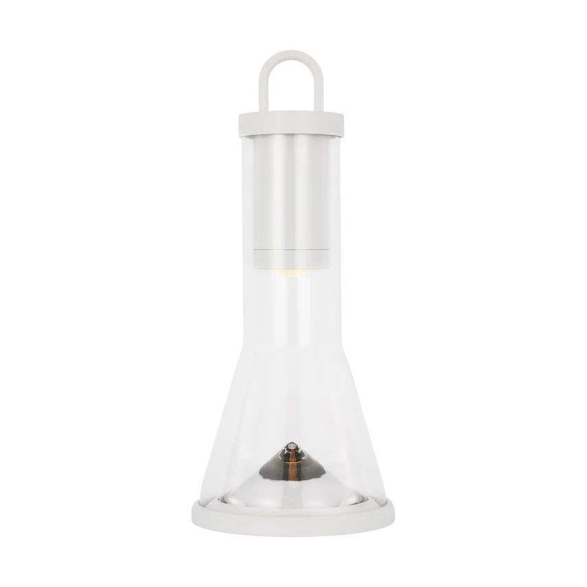 Kandella Accent Rechargeable Table Lamp- Black/ White/ Brass Finishes - Image 2