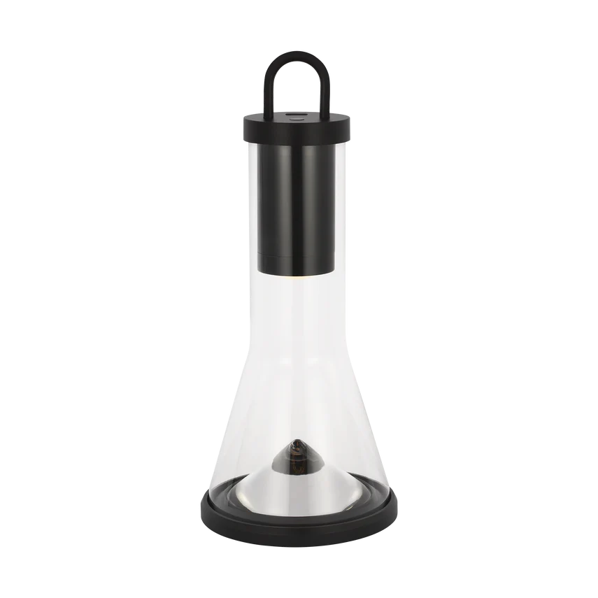Kandella Accent Rechargeable Table Lamp- Black/ White/ Brass Finishes - Image 4