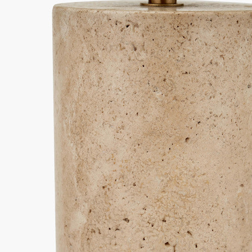 Kanoa Limestone Cylinder Table Lamp - Image 5
