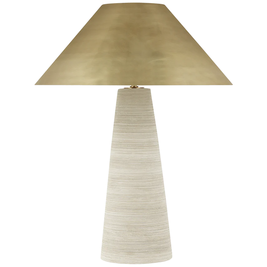 Karam Small/ Large Table Lamp- Black/ Cream Finishes - Image 4
