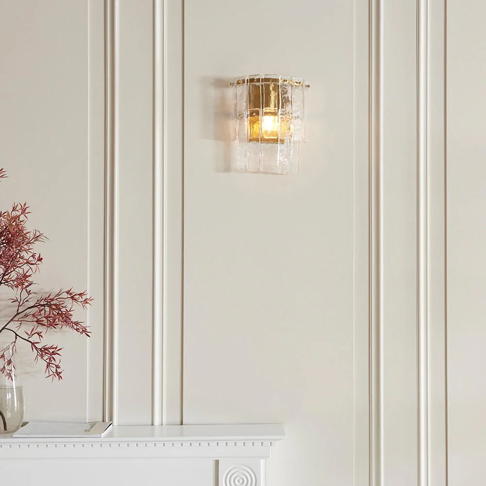 Burgos Wall Light- Vintage Brass - Image 2