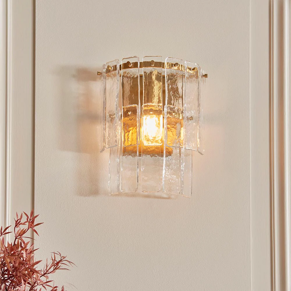 Burgos Wall Light- Vintage Brass - Image 3