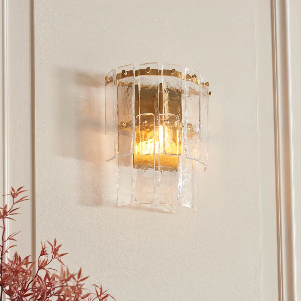 Burgos Wall Light- Vintage Brass - Image 4
