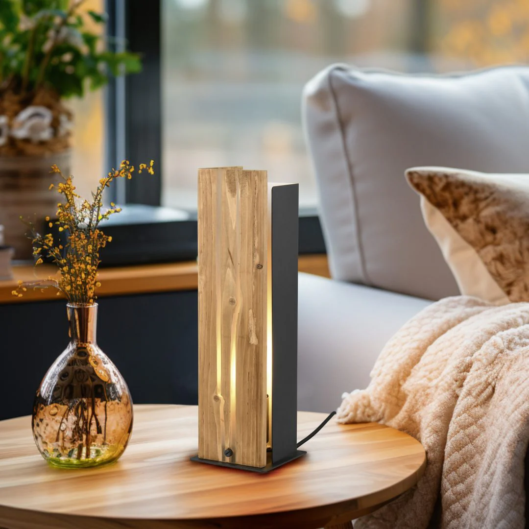 Karuni Wooden Table Lamp - Image 6