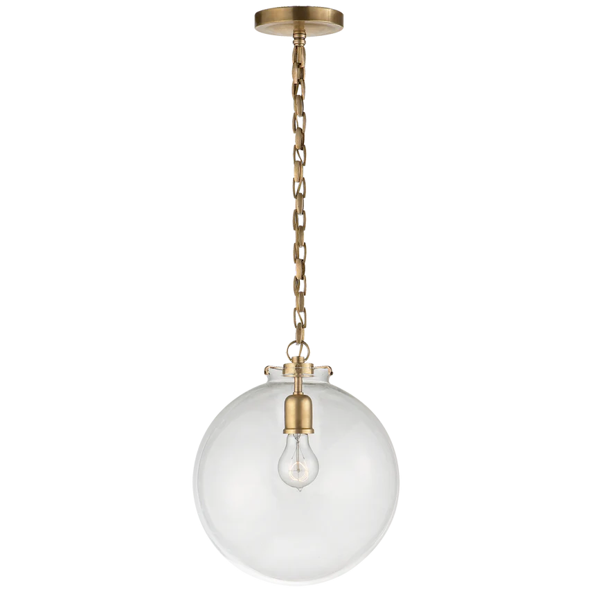 Katie Globe Pendant- Nickel/ Brass/ Bronze Finishes
