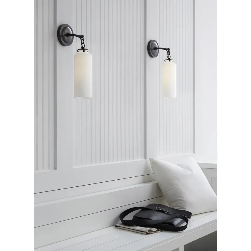 Katie Small Cylinder Sconce- Various Finishes - Image 11