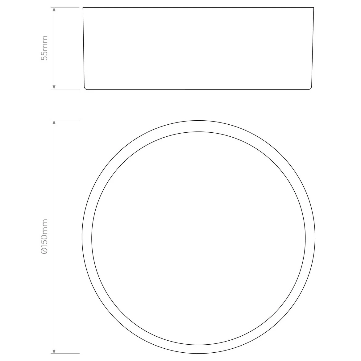 Kea 150/250 Round Textured Black/Textured White - Image 11