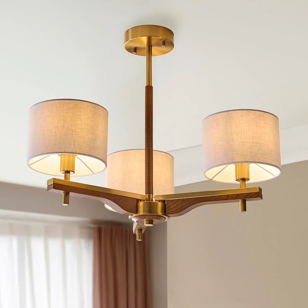 Keath 3lt Semi-Flush Light - Image 2